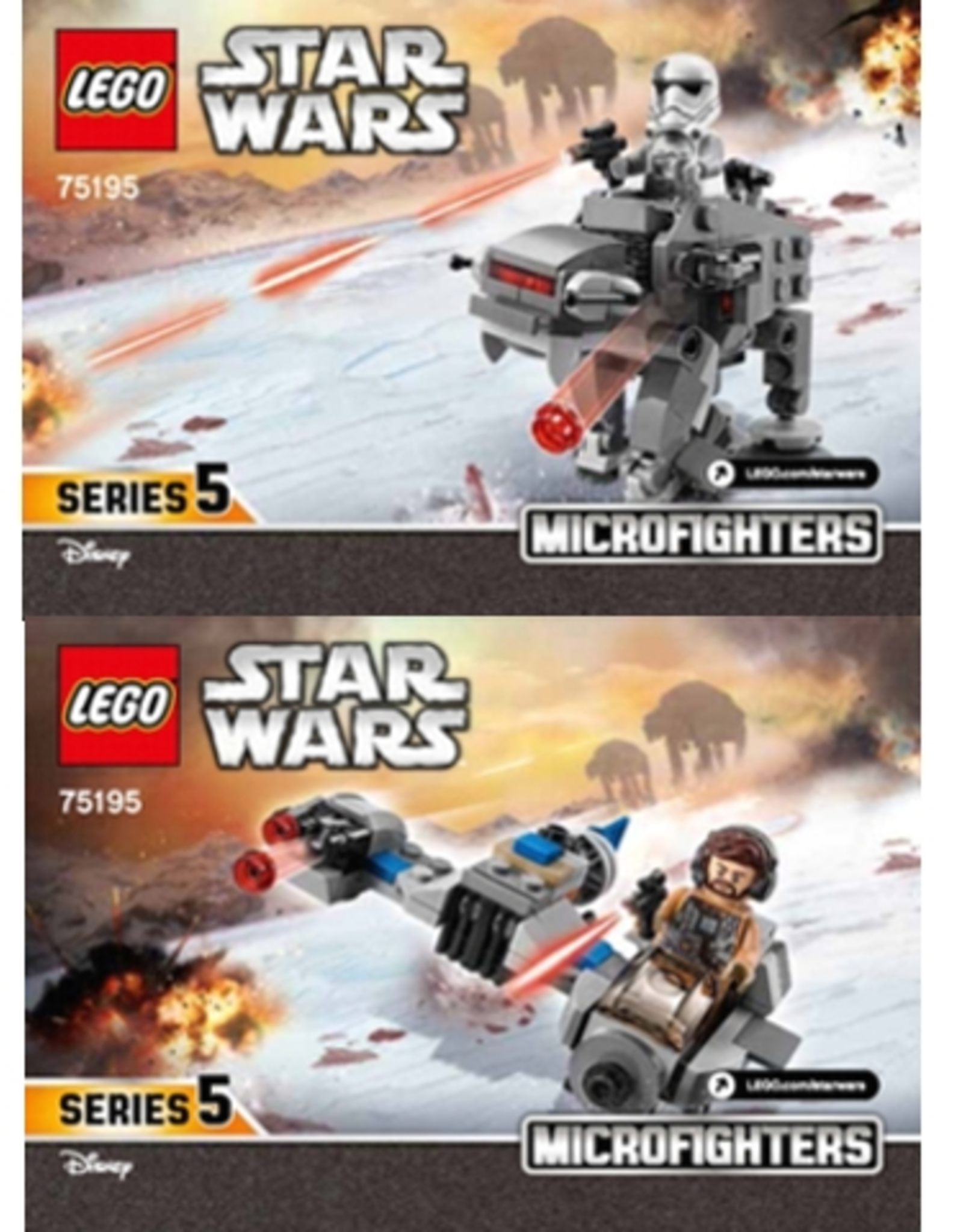 LEGO LEGO 75195 Ski Speeder vs. First Order Walker STAR WARS