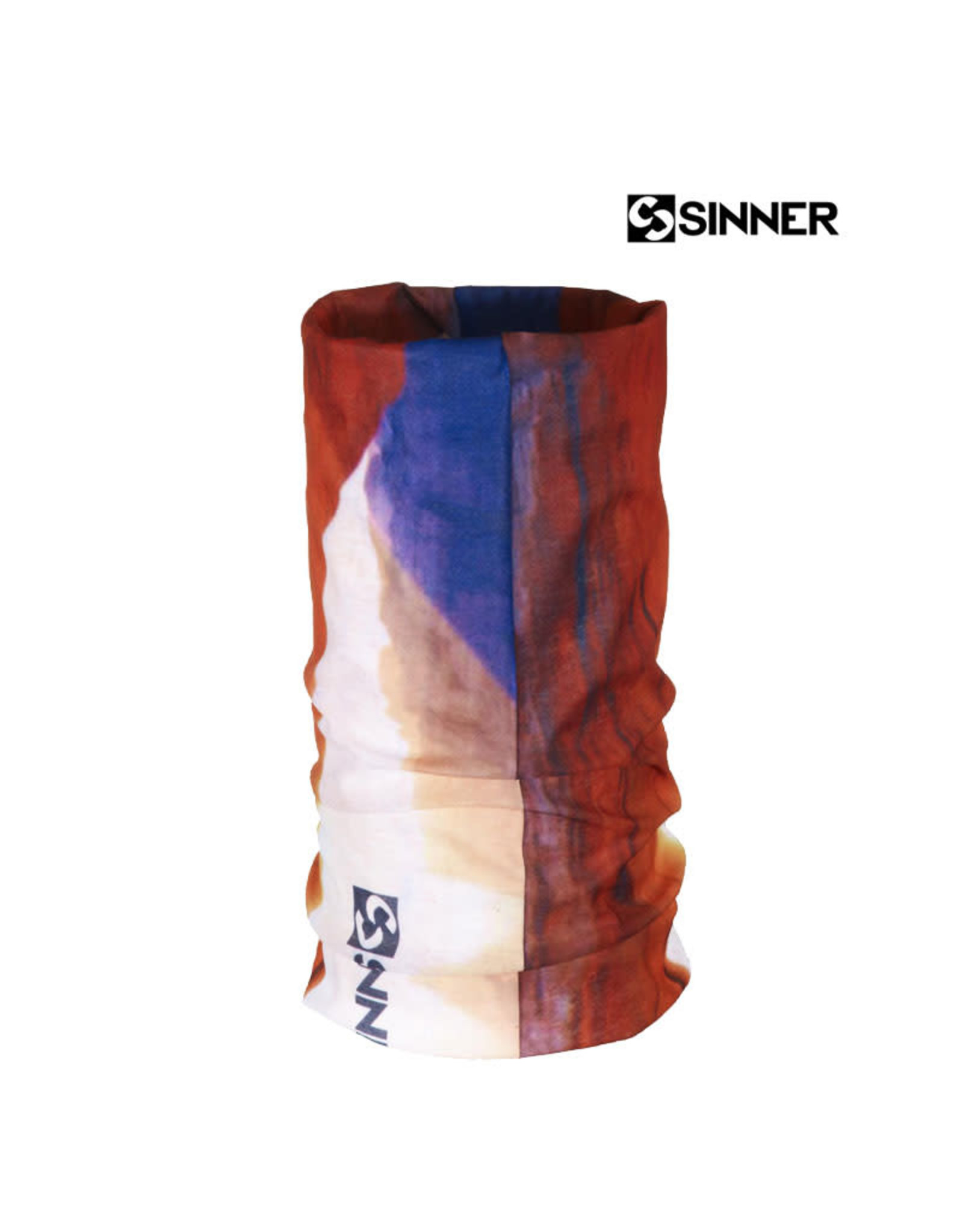 SINNER SINNER BANDANA ROOD/BLAUW ROCKY