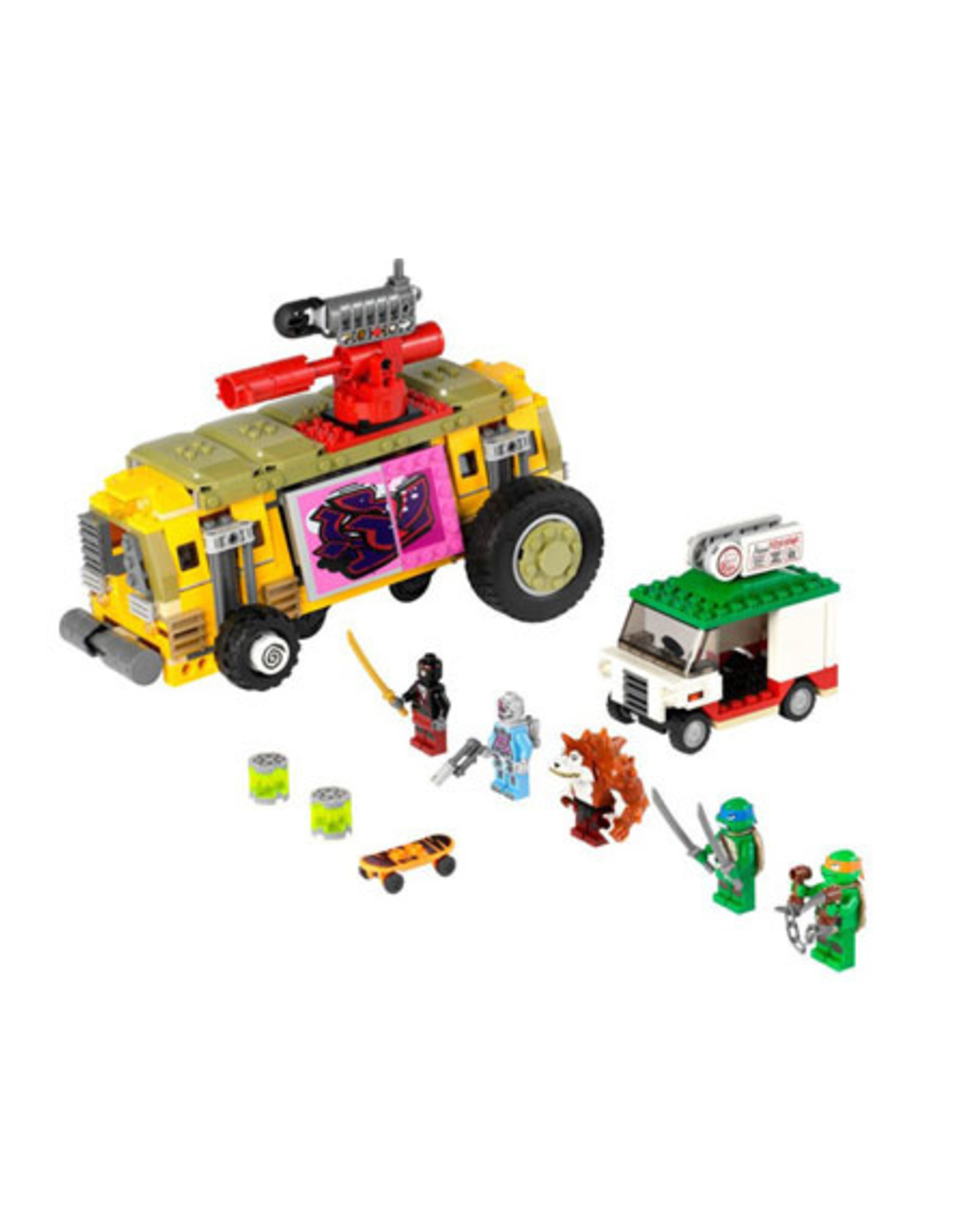 LEGO LEGO 79104 The Shellraiser Street Chase {Train Base Version} TURTELS