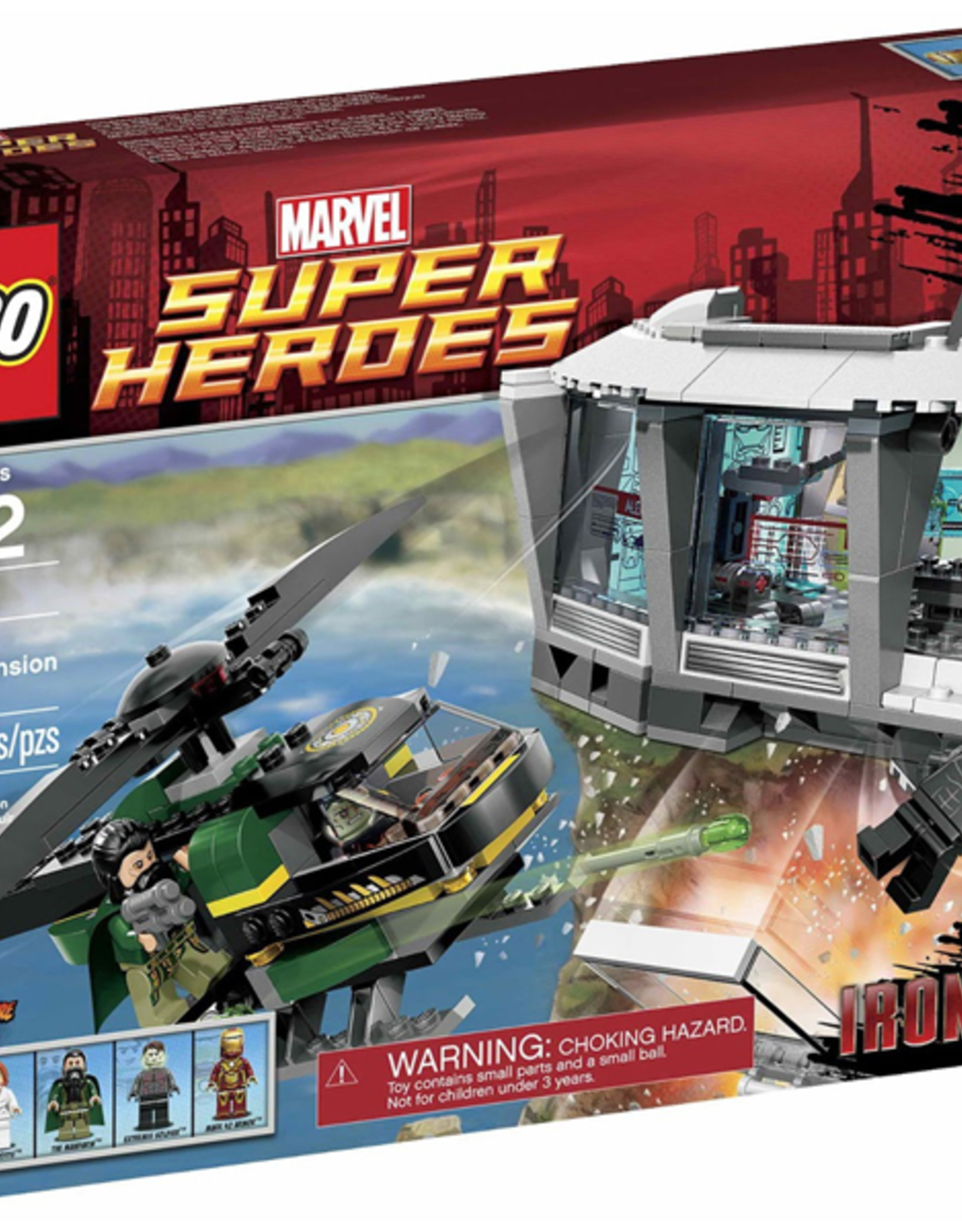 LEGO LEGO 76007 Iron Man: Malibu Mansion Attack SUPER HEROES
