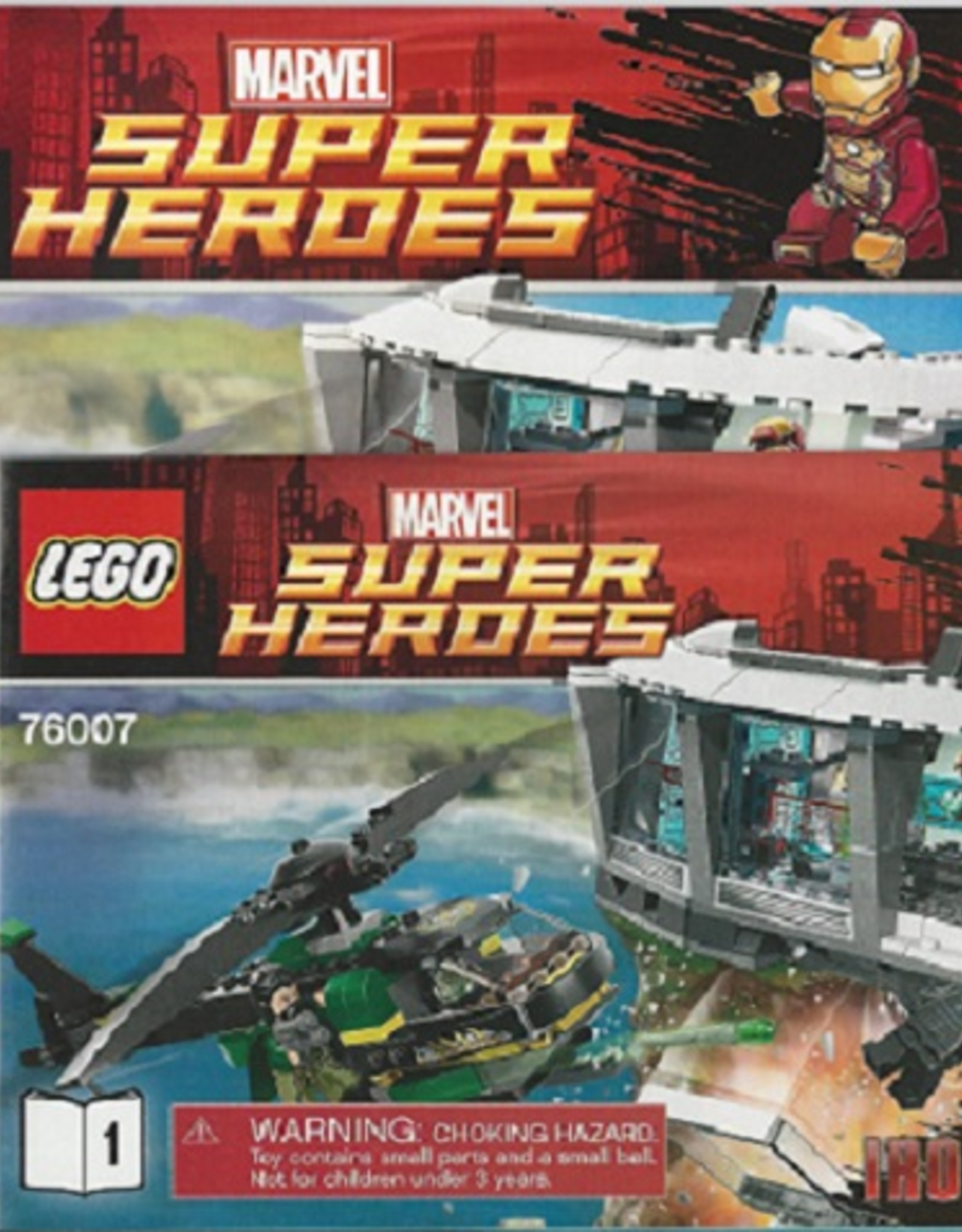 LEGO LEGO 76007 Iron Man: Malibu Mansion Attack SUPER HEROES