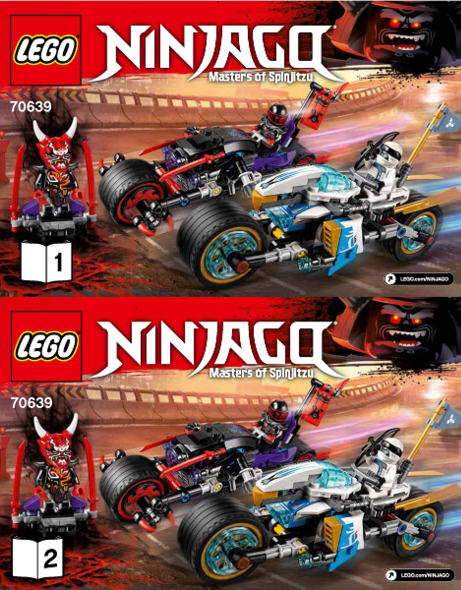 LEGO LEGO 70639  Street Race of Snake Jaguar NINJAGO