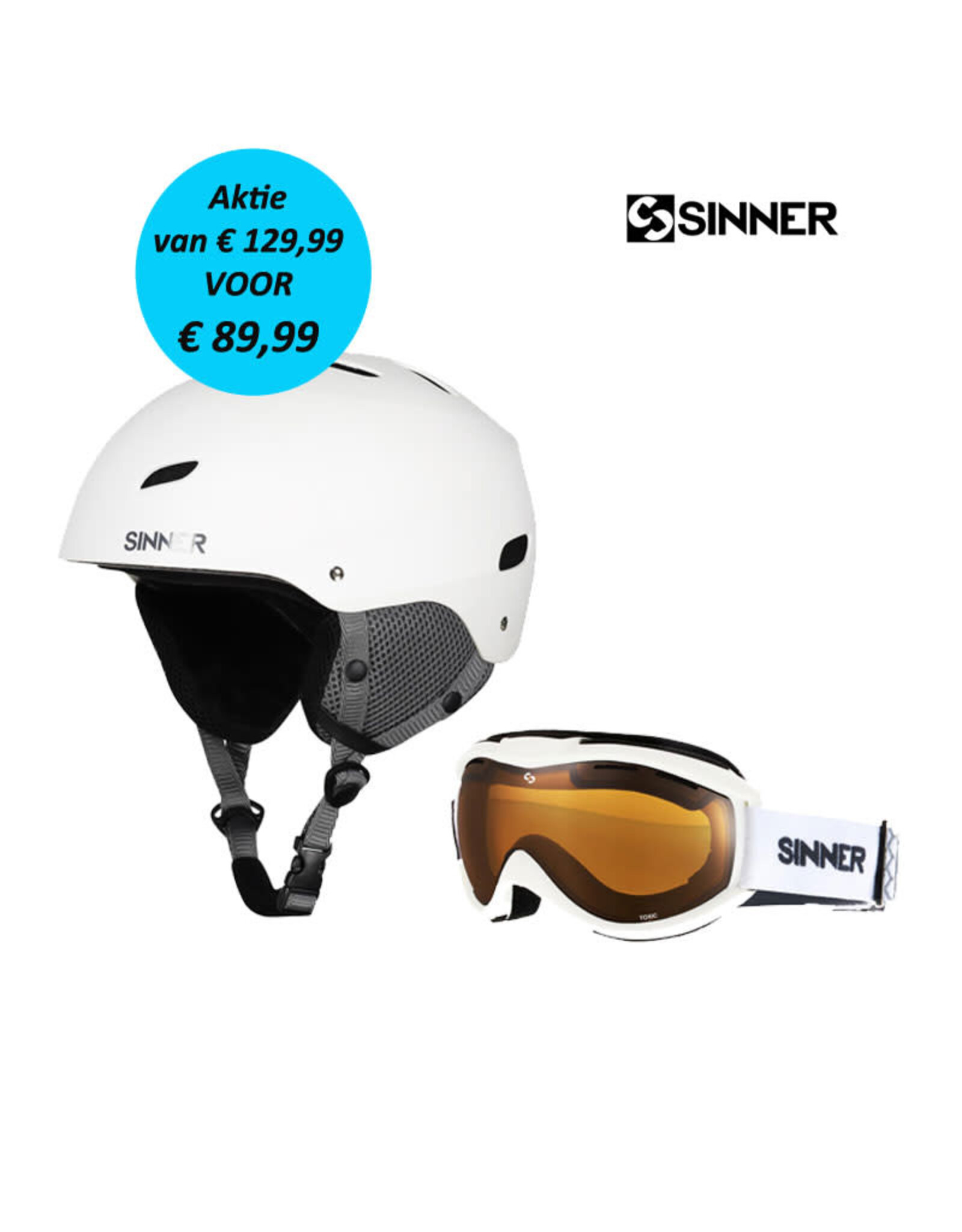 SINNER SINNER COMBI-PACK (Bingham+Toxic) White