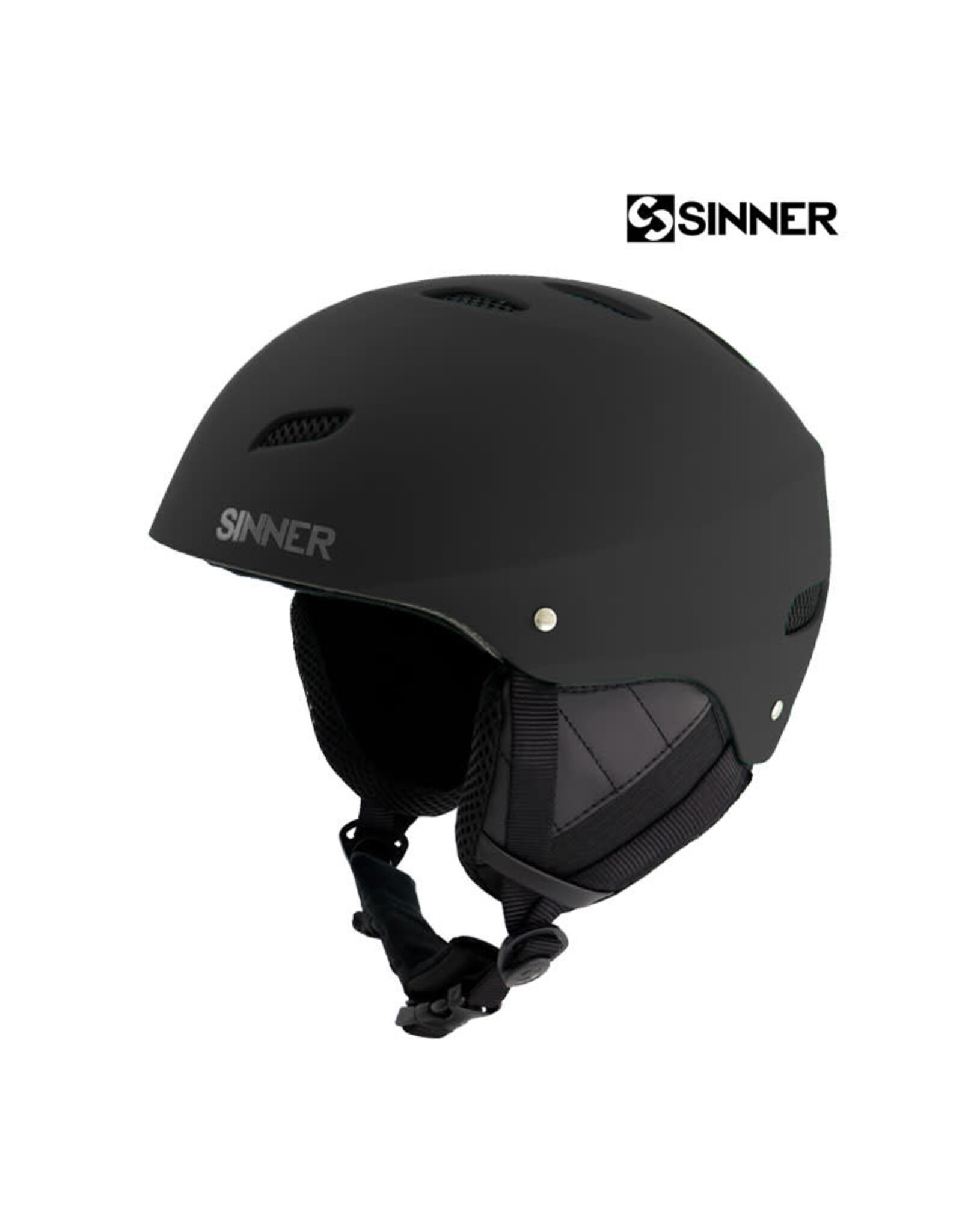 SINNER Helm Sinner Bingham Mat Black