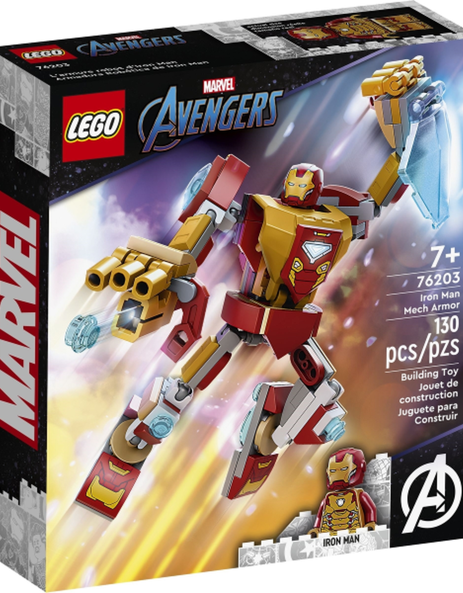 LEGO LEGO 76203  Iron Man Mech Armor SUPER HEROES