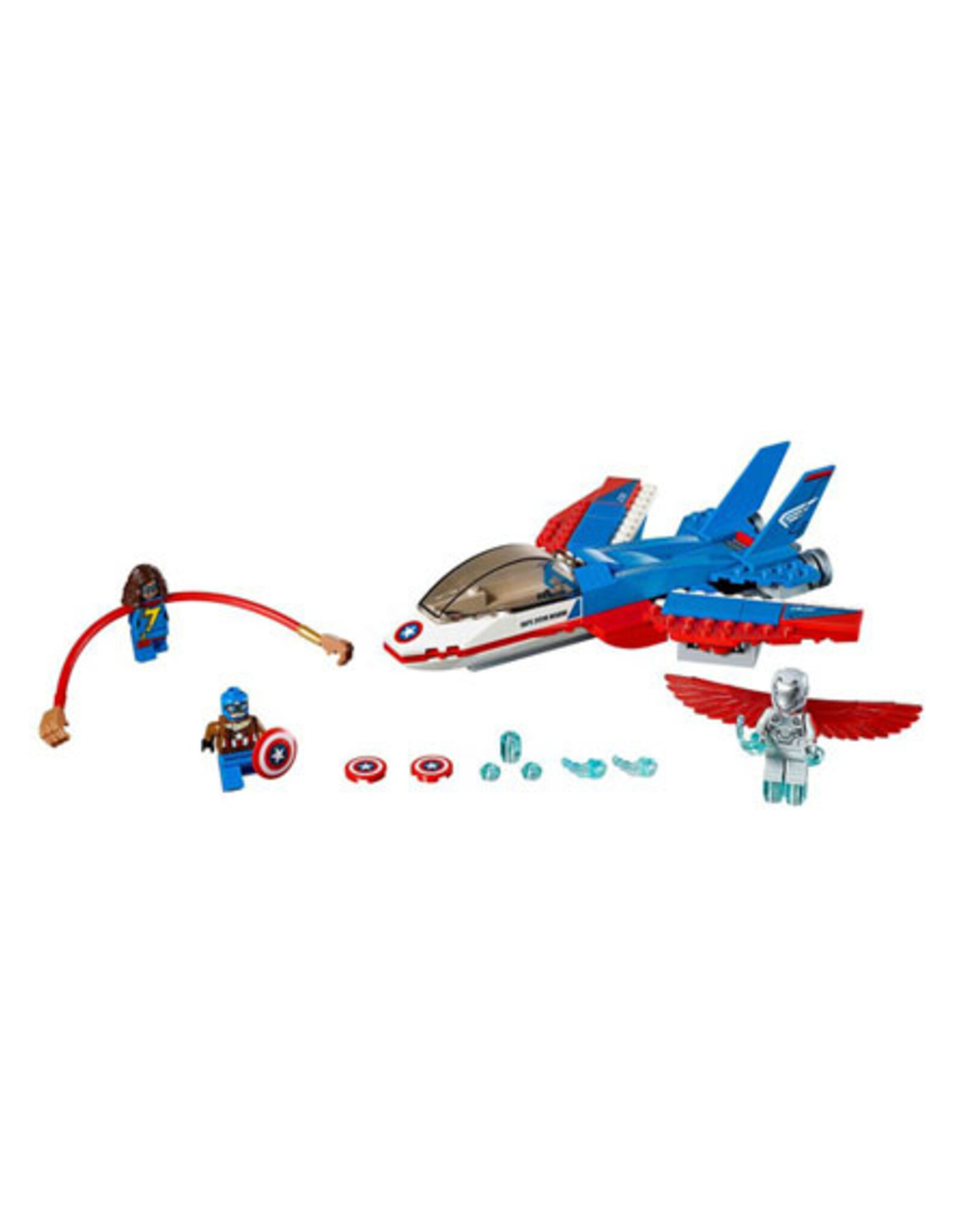 LEGO LEGO 76076 Captain America Jet Pursuit SUPER HEROES