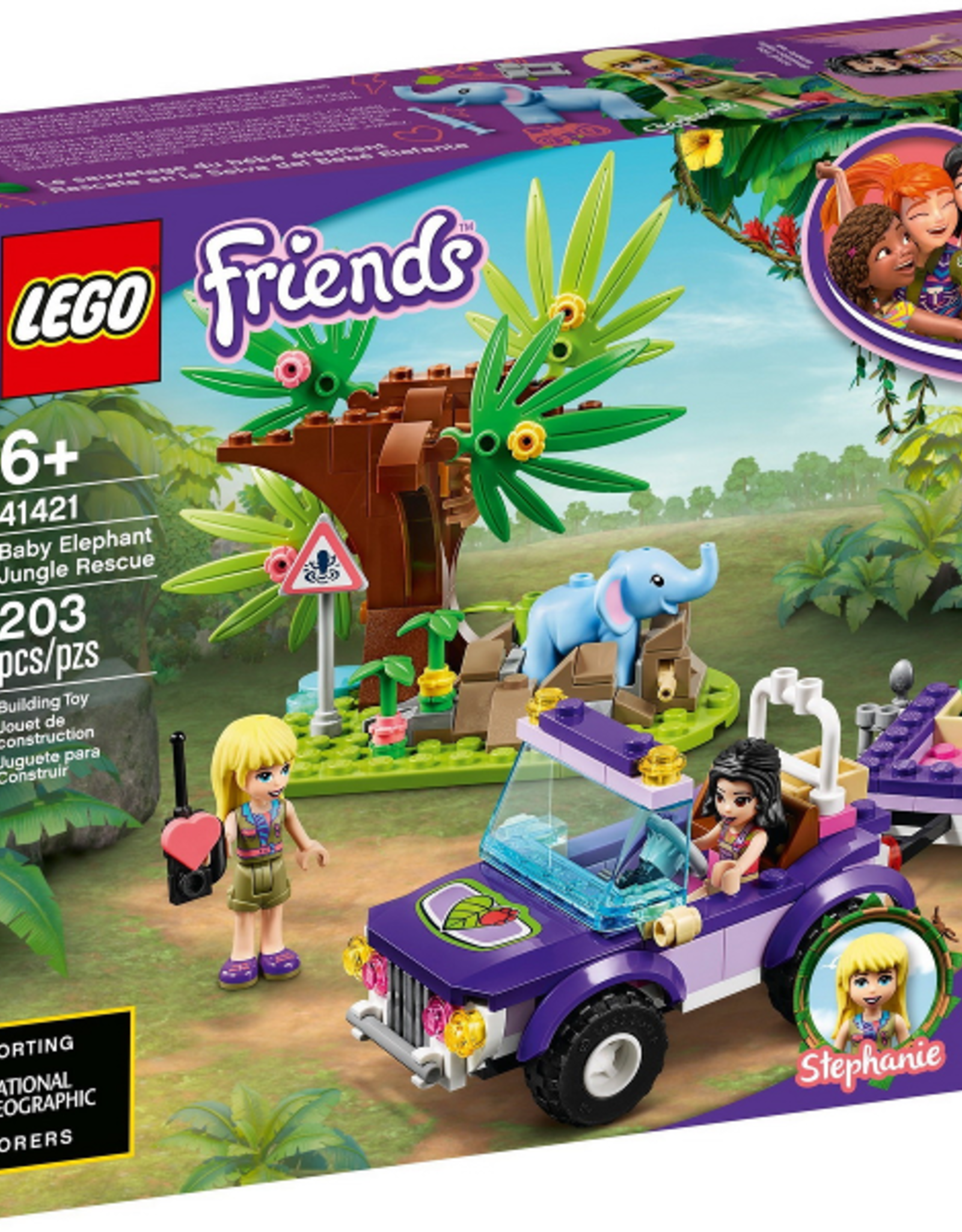 LEGO LEGO 41421 Baby Elephant Jungle Rescue FRIENDS