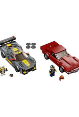 LEGO LEGO 76903 Chevrolet Corvette C8.R Race Car and 1968 Chevrolet Corvette SPEED Champions