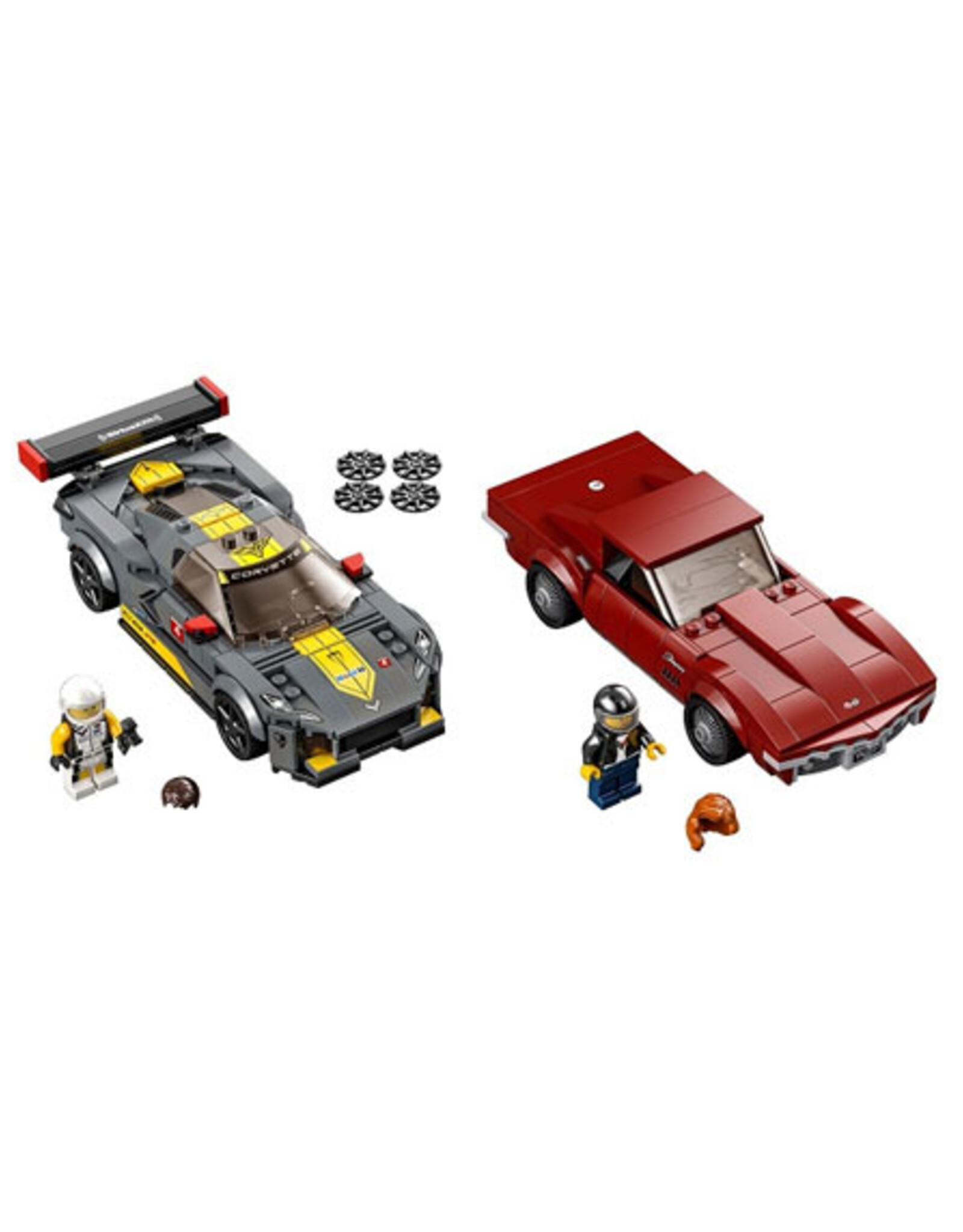 LEGO LEGO 76903 Chevrolet Corvette C8.R Race Car and 1968 Chevrolet Corvette SPEED Champions