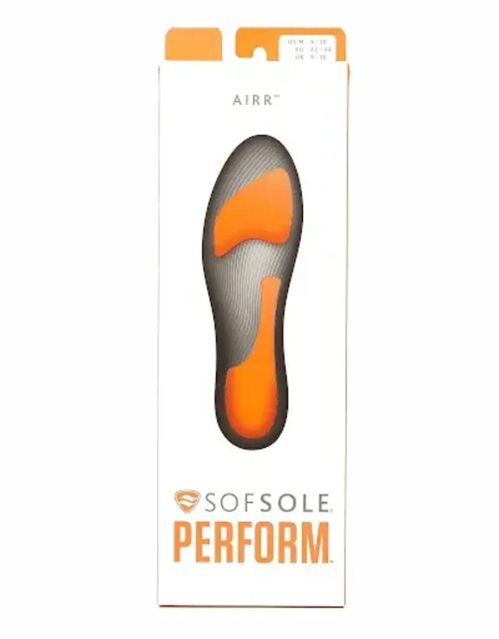 AIRR AIRR Sof sole Perform Inlegzolen