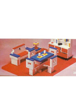 LEGO LEGO 260 Complete Living Room Set LEGOSYSTEM