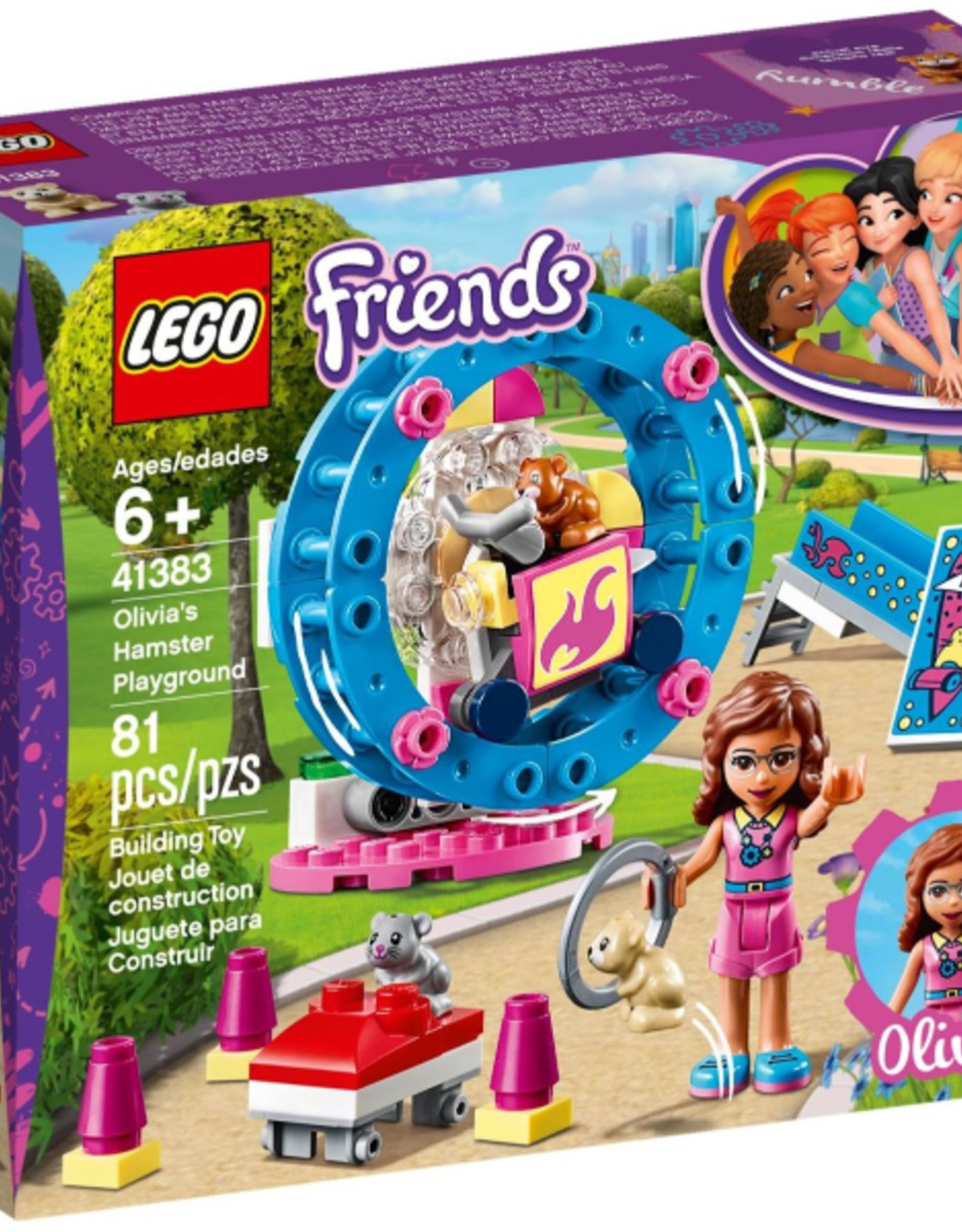 LEGO LEGO 41383 Olivia's Hamster Playground FRIENDS