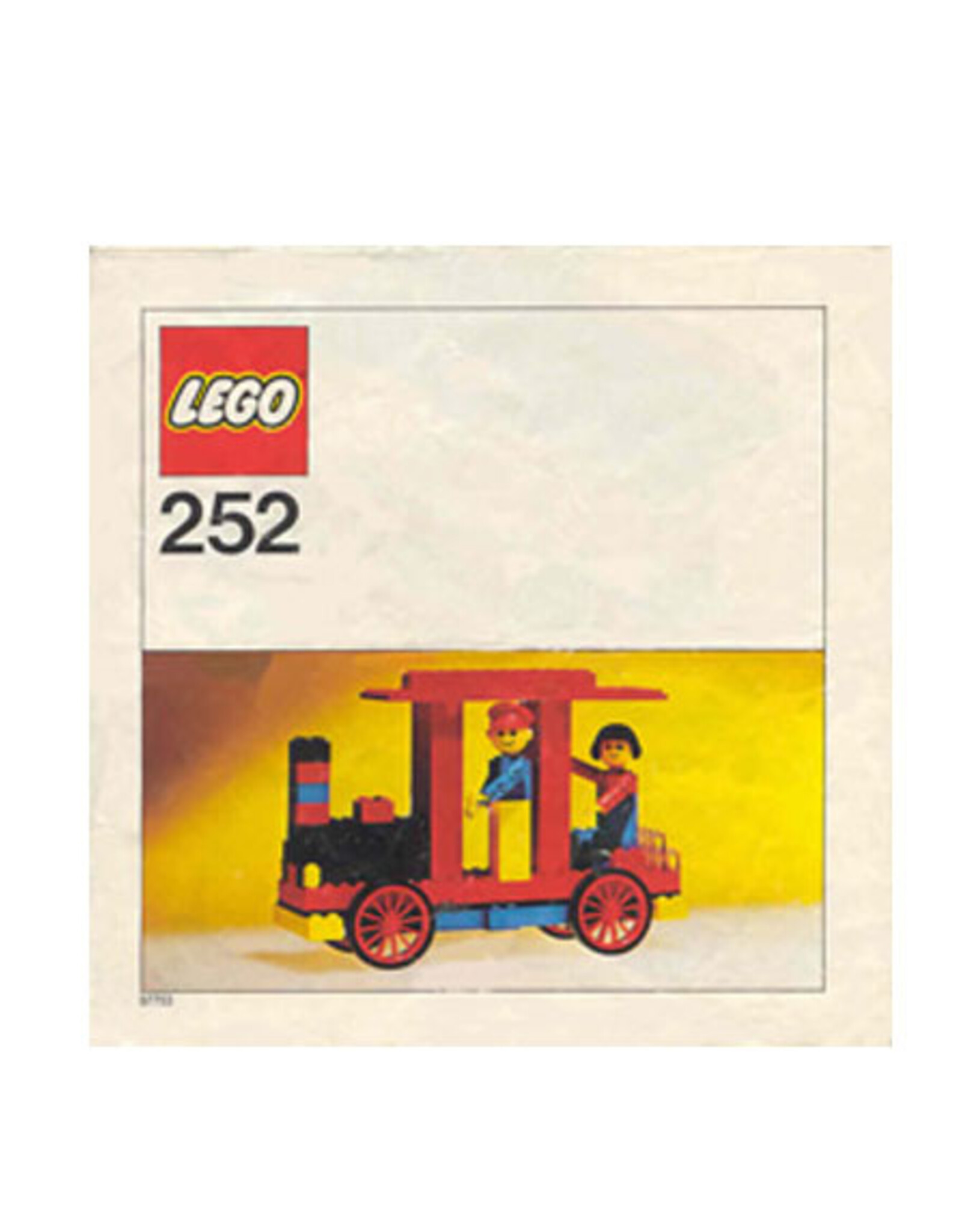 LEGO LEGO 252 Locomotive with Driver & Passenger LEGOLAND