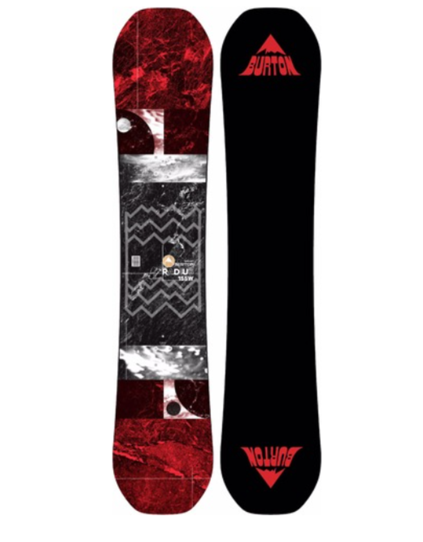 BURTON BURTON RADIUS, Rocker Snowboard Red  W Gebruikt 155cm