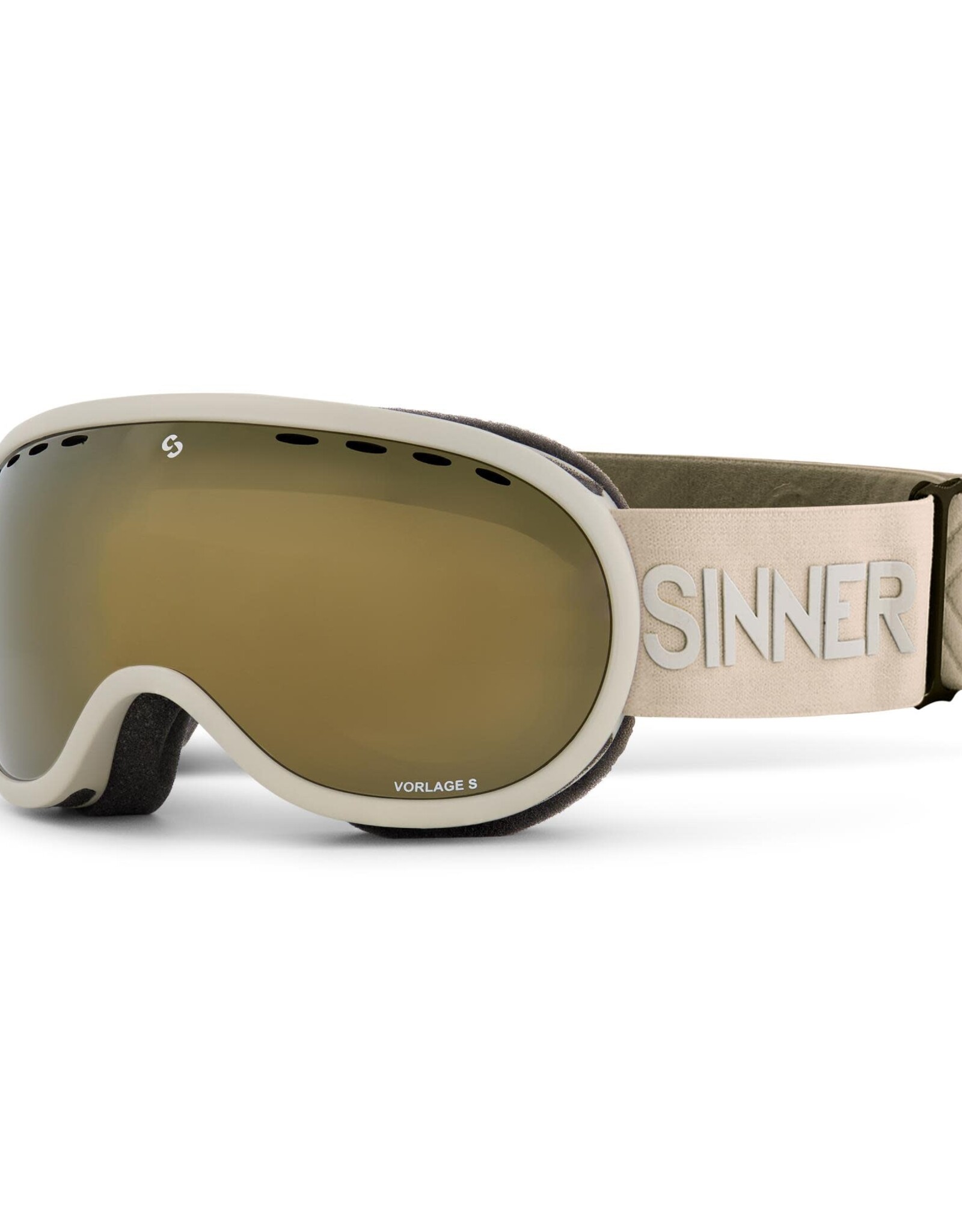 SINNER SKIBRIL SINNER VORLAGE S MT LT GRY-DB FL GLD MR VT