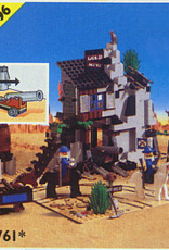 LEGO LEGO 6761 Bandit's Secret Hide-Out SYSTEM Zonder doos Met Boekje Gebruikt