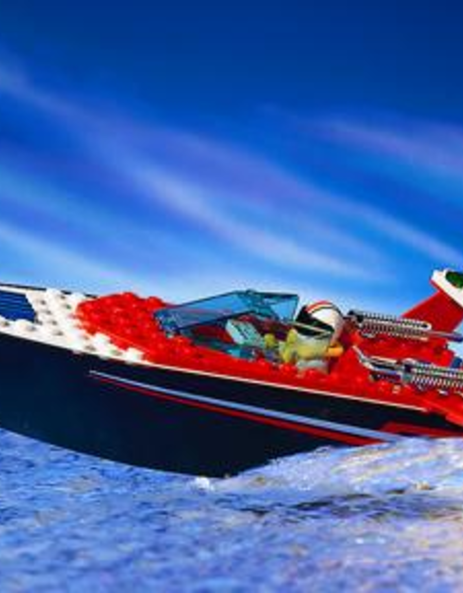 LEGO LEGO 4002 Riptide Racer SYSTEM Met doos Met Boekje Gebruikt