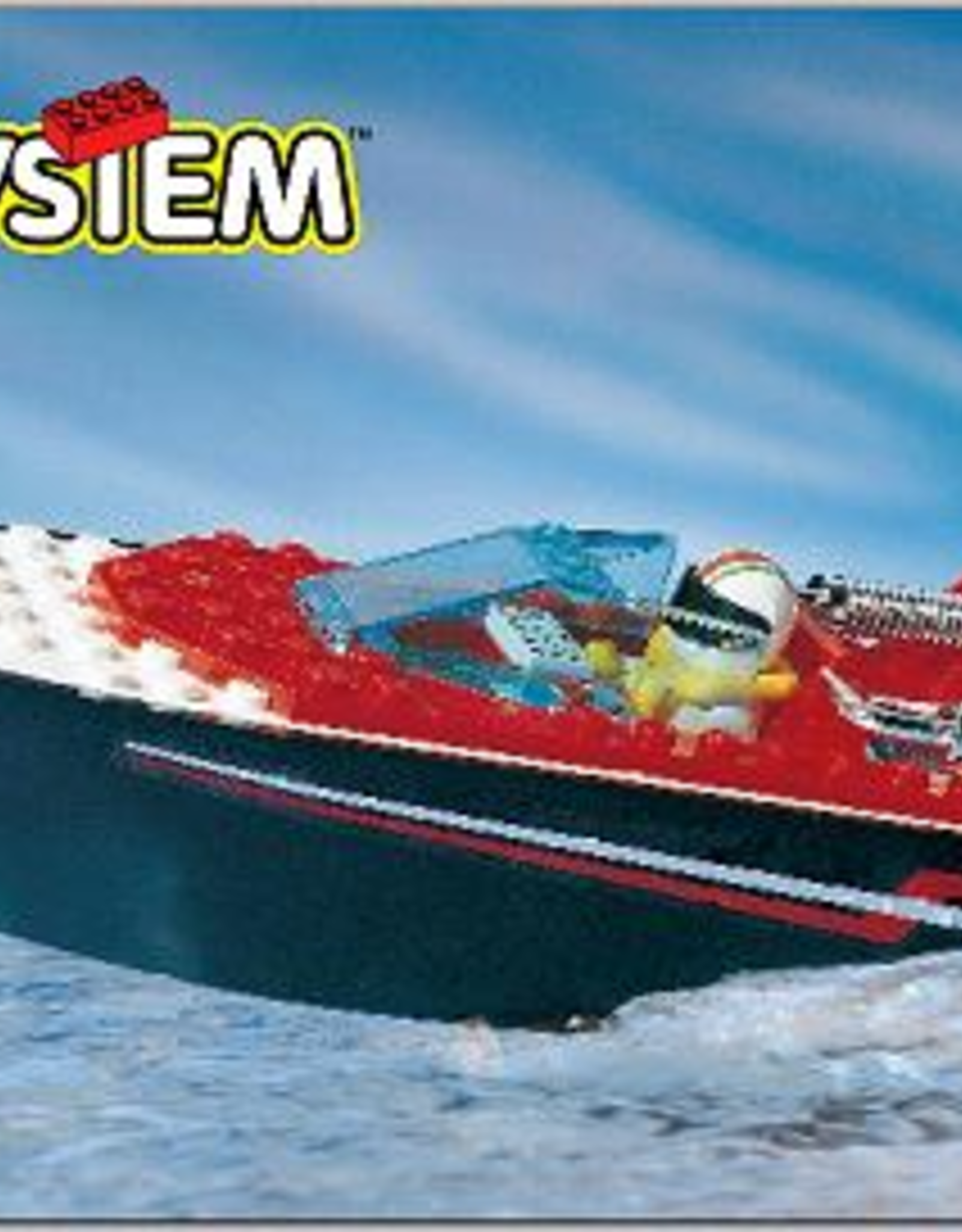 LEGO LEGO 4002 Riptide Racer SYSTEM Met doos Met Boekje Gebruikt