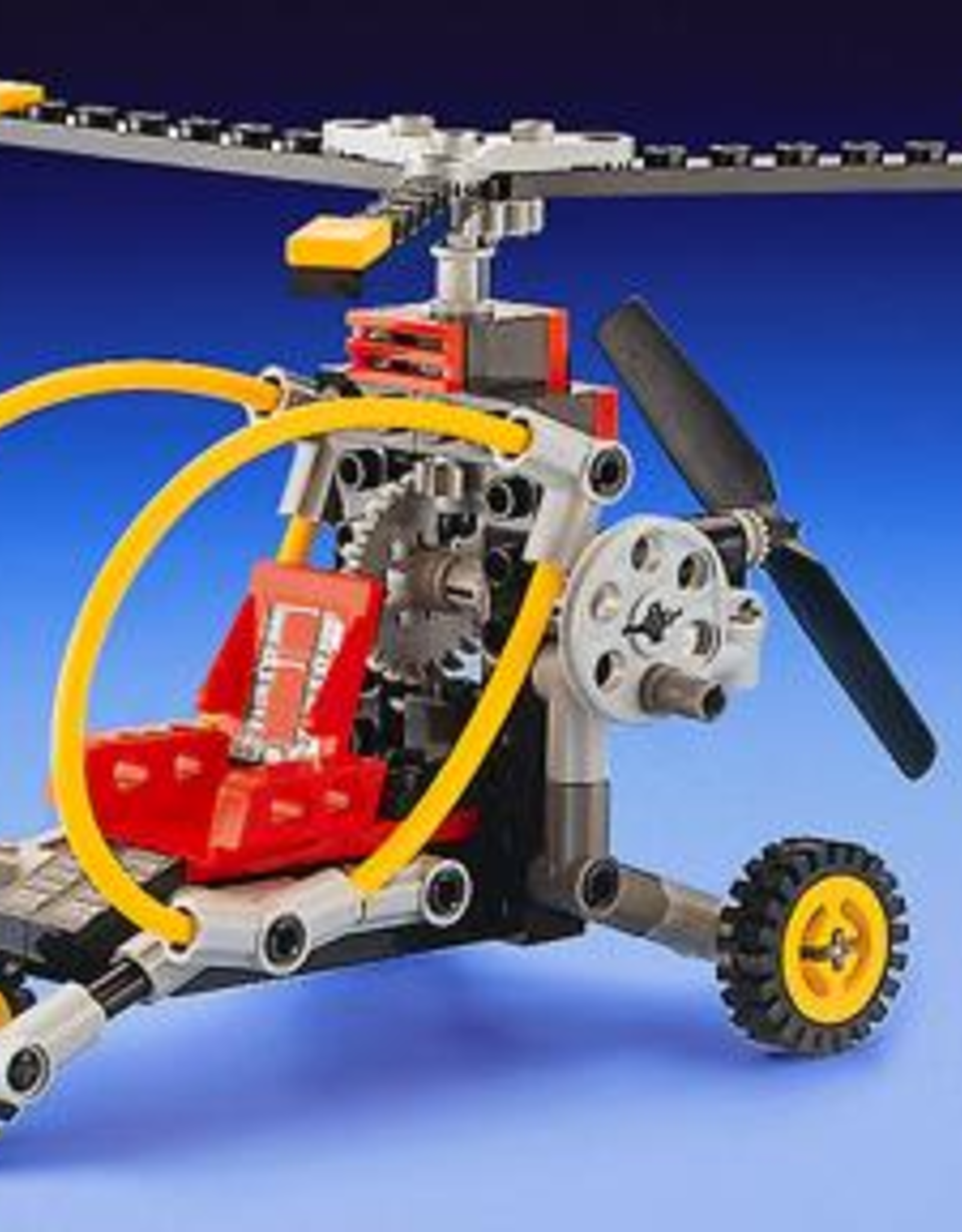 LEGO LEGO 8215 Gyro Copter TECHNIC Zonder doos Met boekje Gebruikt