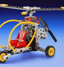 LEGO 8215 Gyro Copter TECHNIC Zonder doos Met boekje Gebruikt