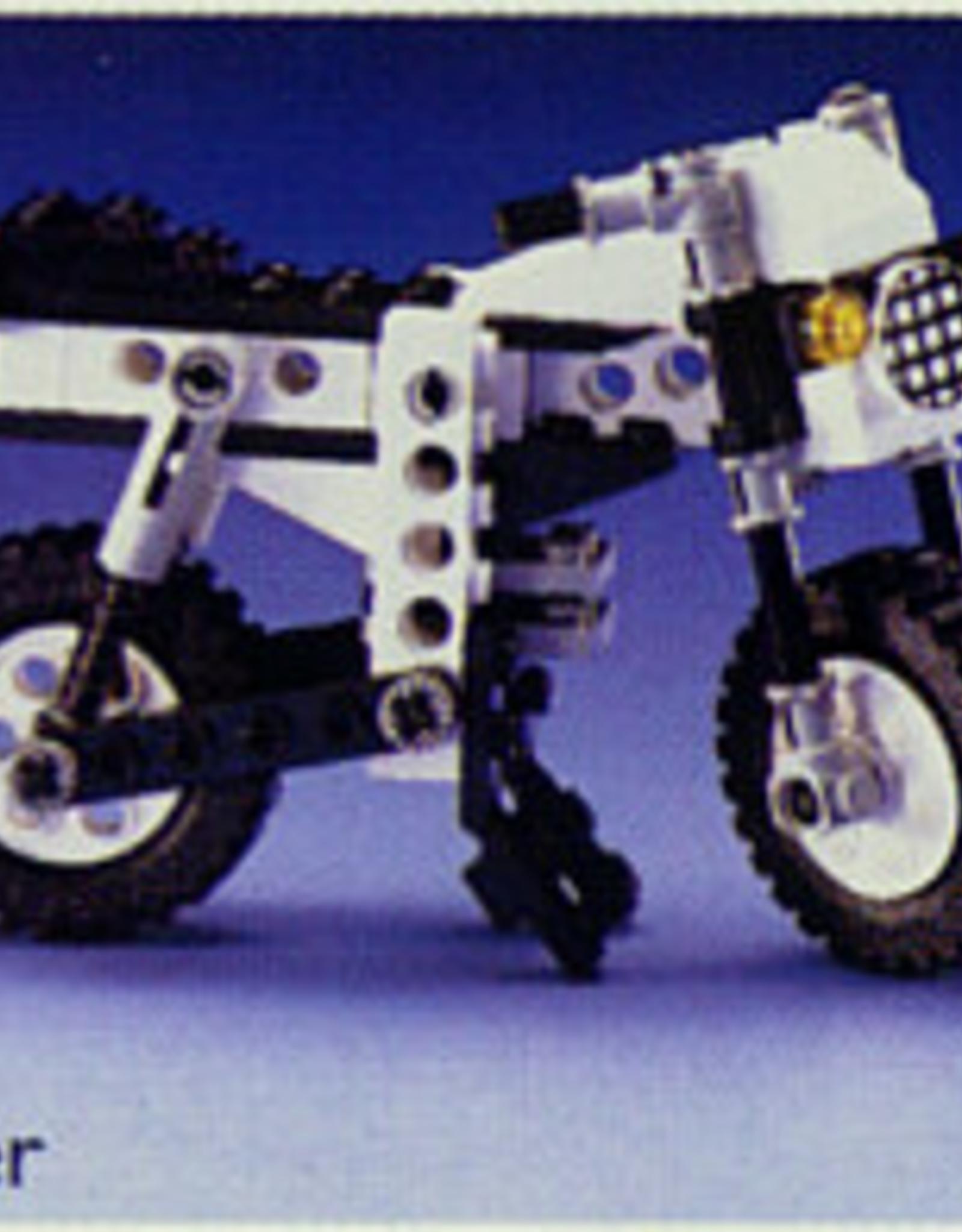 LEGO LEGO 8810 Cafe Racer TECHNIC Zonder doos Met boekje Gebruikt