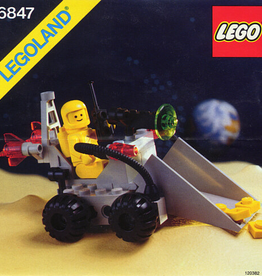 LEGO 6847 Space Dozer LEGOLAND, Zonder Doos, Met Boekje