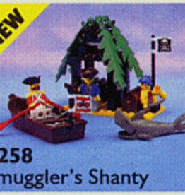 LEGO 6258 Smuggler's Shanty SYSTEM Zonder doos Met Boekje Gebruikt