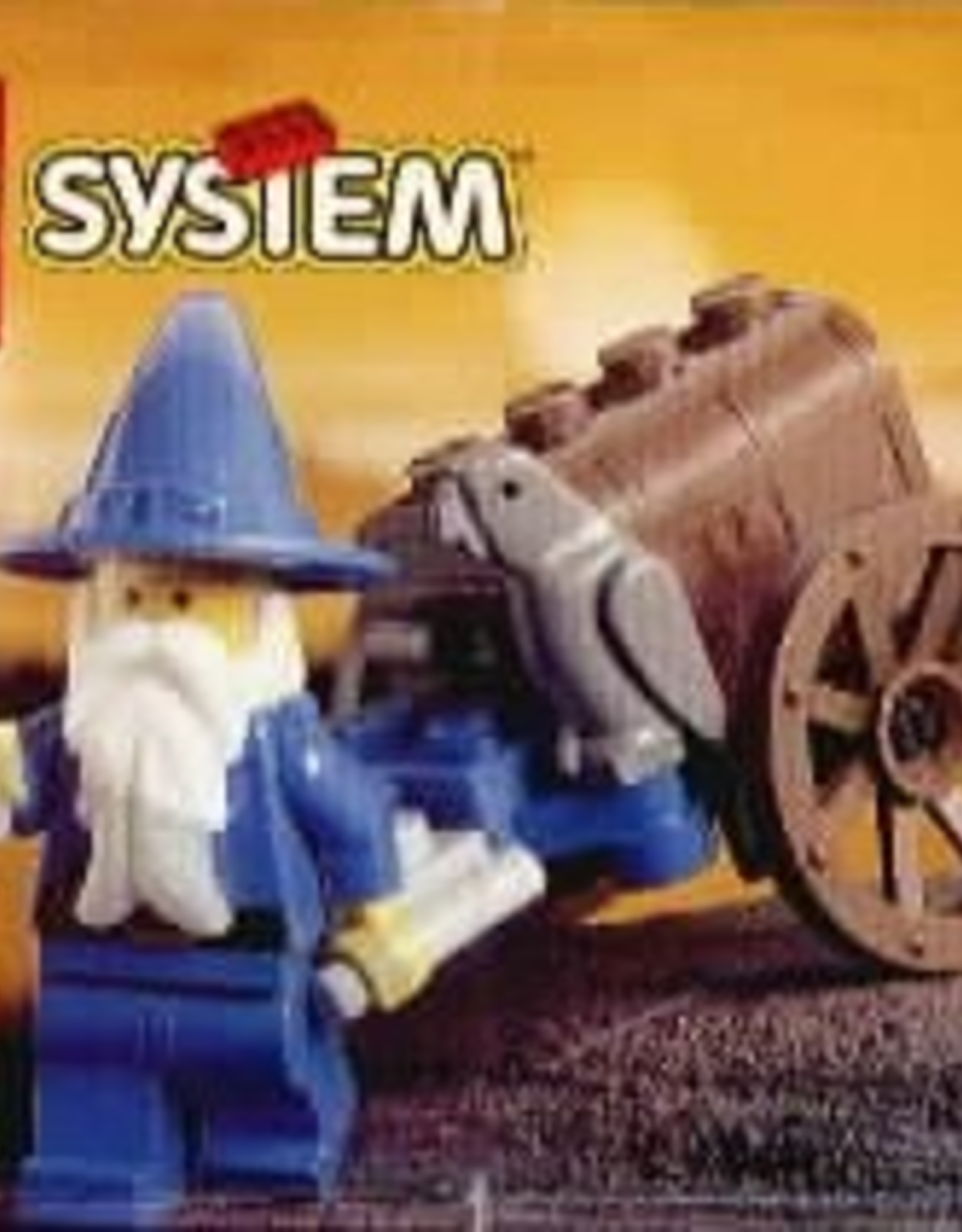 LEGO LEGO 1736 Wizard's Cart  SYSTEM, Zonder Doos, Met Boekje