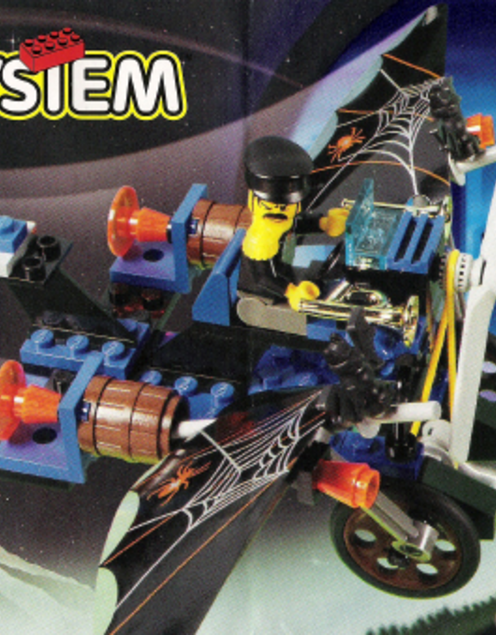 LEGO LEGO 6495 Time Tunnelator SYSTEM Zonder doos Met Boekje Gebruikt