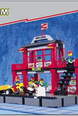 LEGO LEGO 4556 Train Station SYSTEM, Zonder Doos, Met Boekje