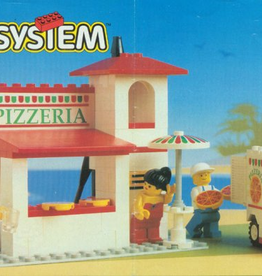 LEGO 6350 Pizza to Go SYSTEM, Zonder Doos, Met Boekje