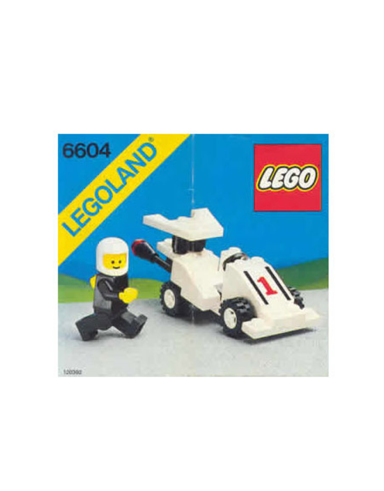 LEGO LEGO 6604 Formula-I Racer LEGOLAND, Zonder Doos, Met Boekje
