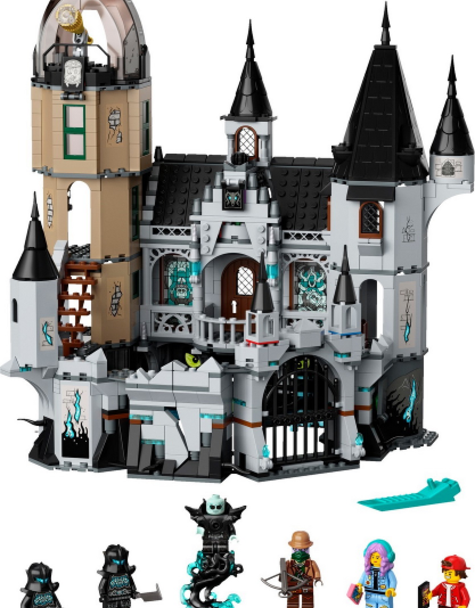 LEGO LEGO 70437 Newbury Abandoned Prison HIDDEN SIDE Zonder doos Met Boekje Gebruikt