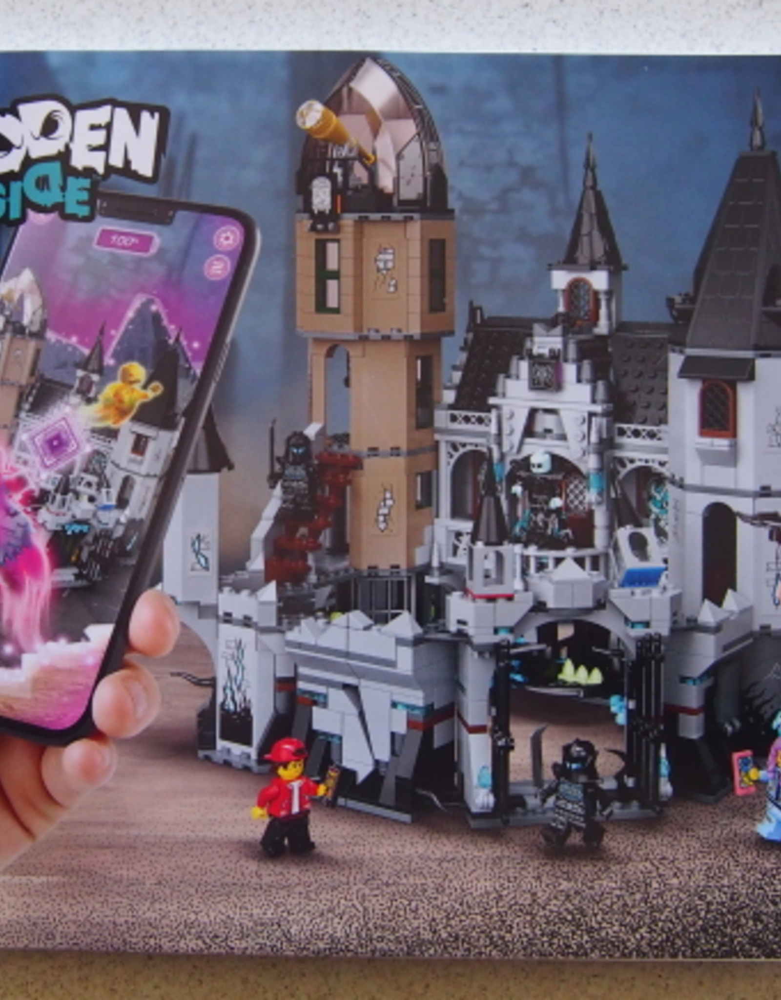 LEGO LEGO 70437 Newbury Abandoned Prison HIDDEN SIDE Zonder doos Met Boekje Gebruikt
