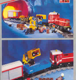 LEGO 4563 Load N' Haul Railroad LEGOLAND, Zonder doos Met Boekje Gebruikt