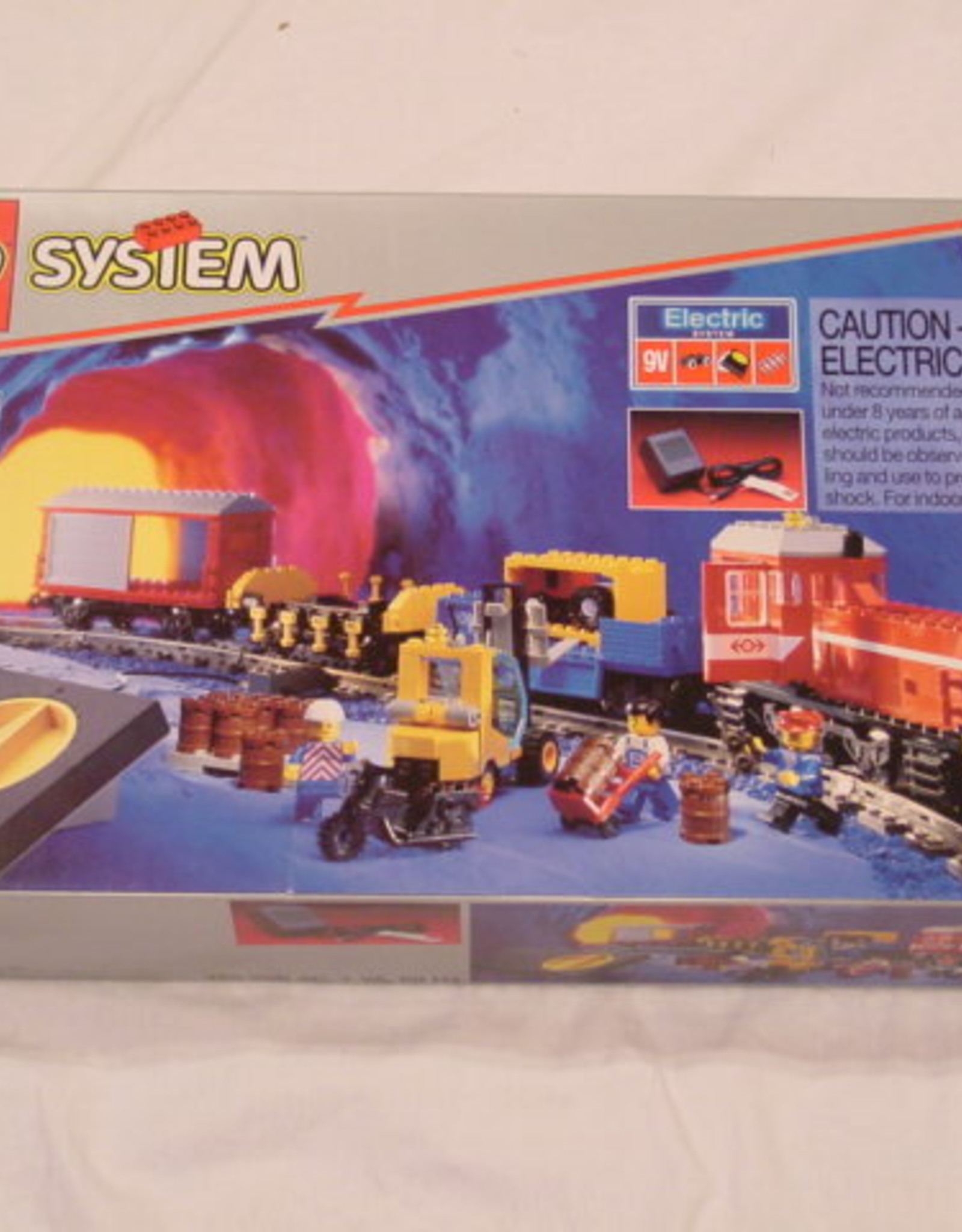 LEGO LEGO 4563 Load N' Haul Railroad LEGOLAND, Zonder doos Met Boekje Gebruikt