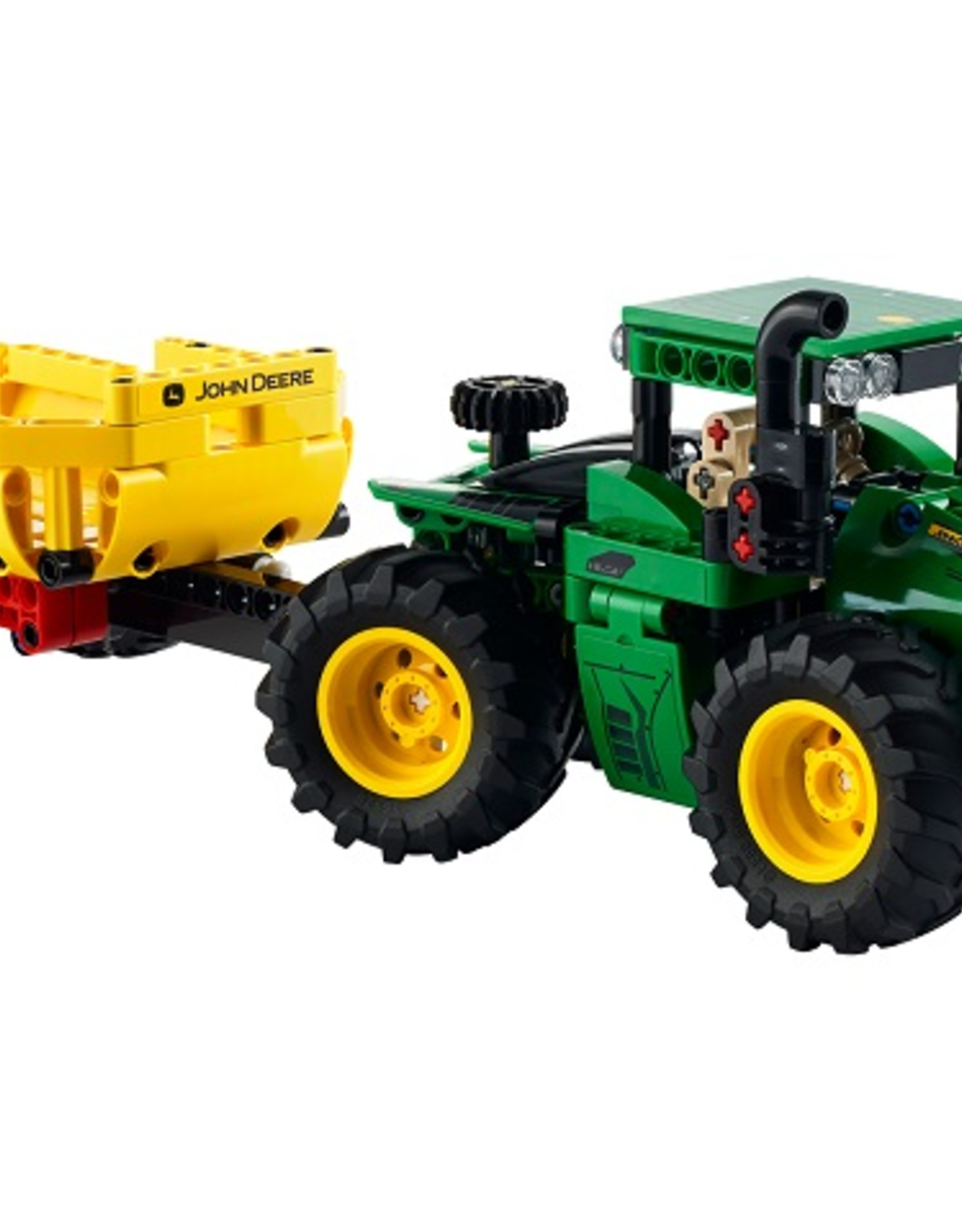 LEGO LEGO 42136 John Deere 9620R 4WD Tractor TECHNIC Zonder doos Met Boekje Gebruikt