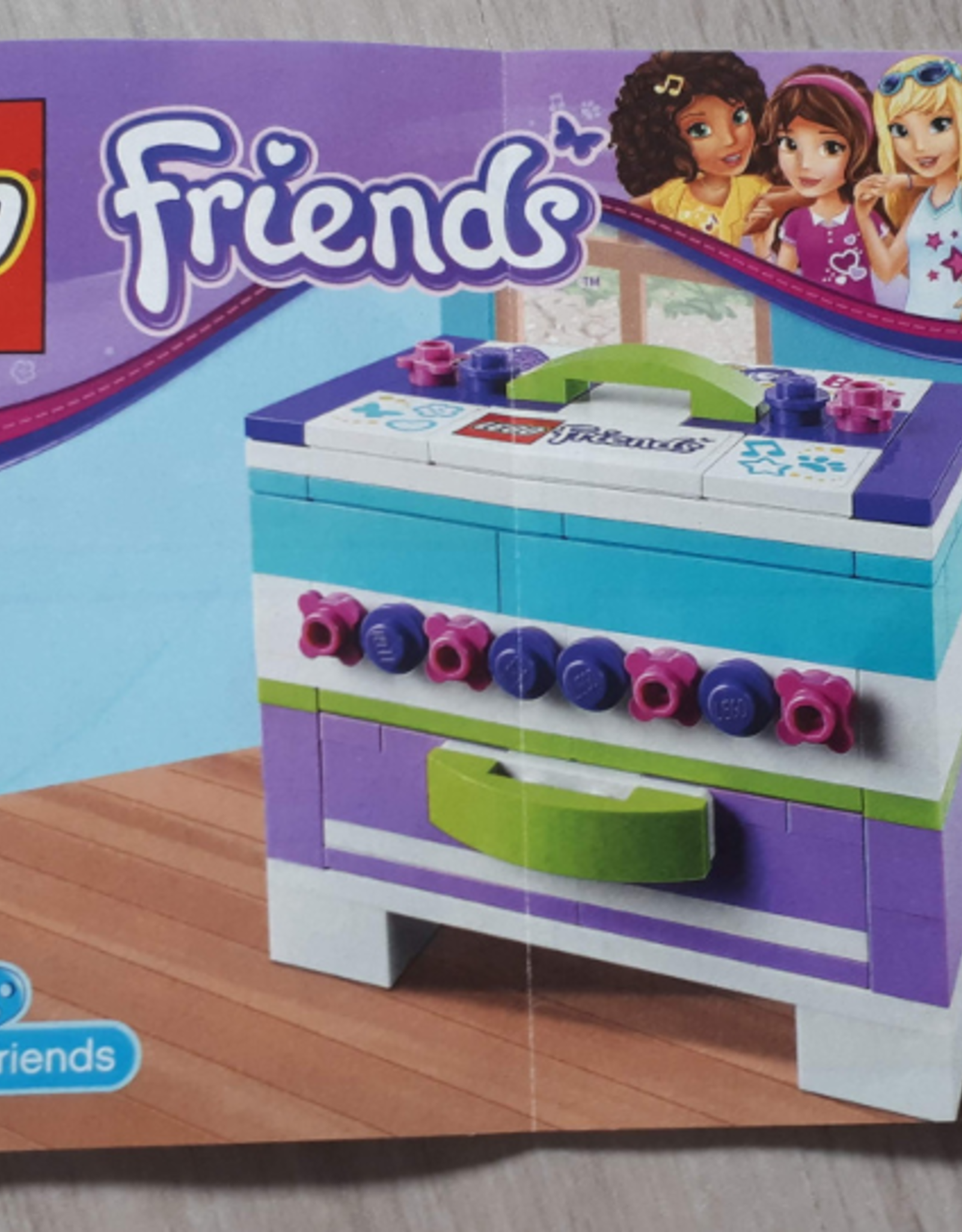 LEGO LEGO 40266 Mini Keepsake Box Zonder doos Gebruikt
