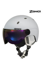 SINNER Helm Sinner Titan Visor Mat White