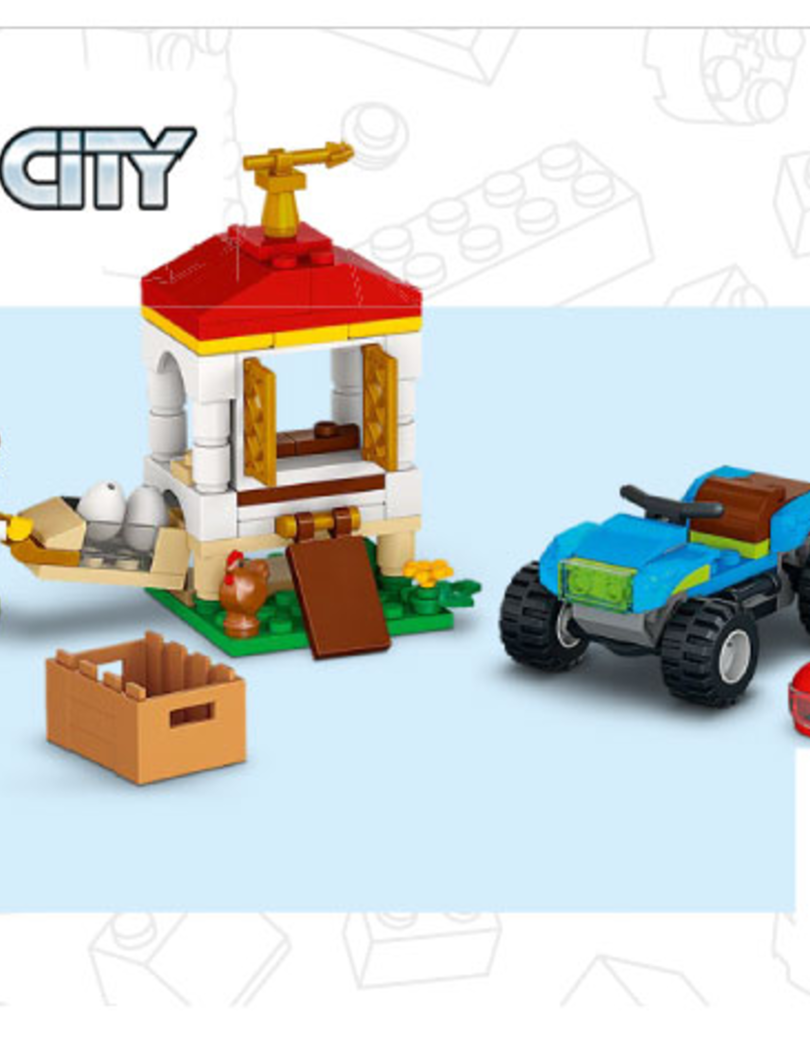 LEGO LEGO 60344 Chicken Henhouse CITY