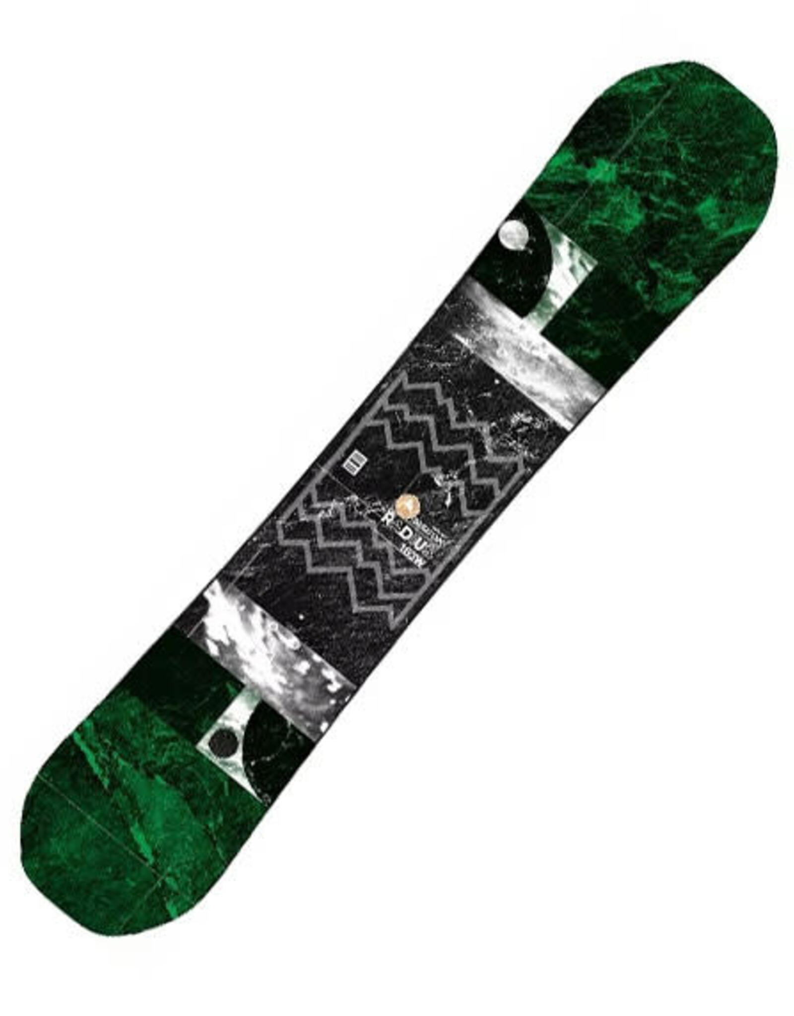 BURTON BURTON RADIUS, Rocker Snowboard Green  W Gebruikt 160cm