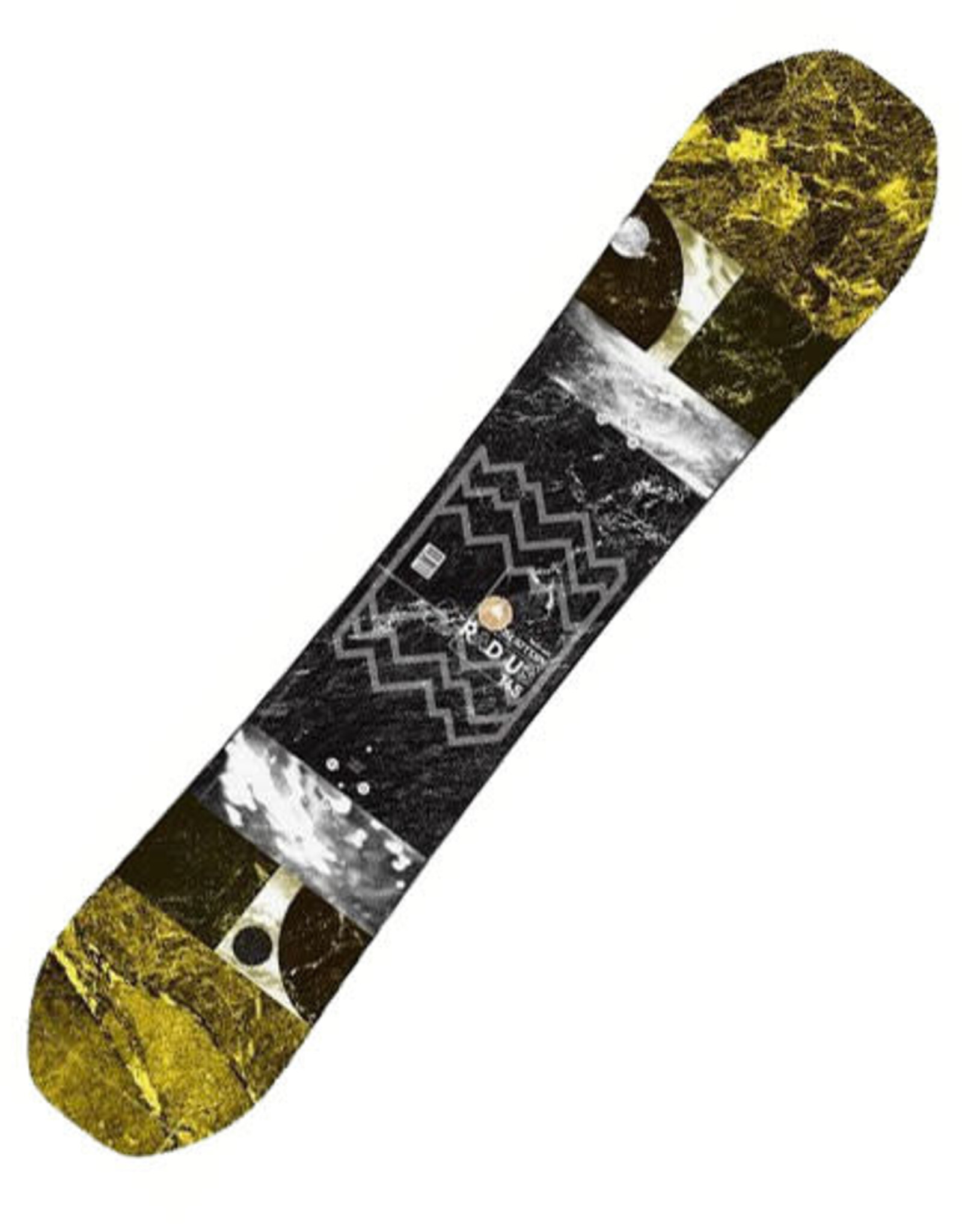 BURTON BURTON RADIUS, Rocker Snowboard Yellow Gebruikt 145cm