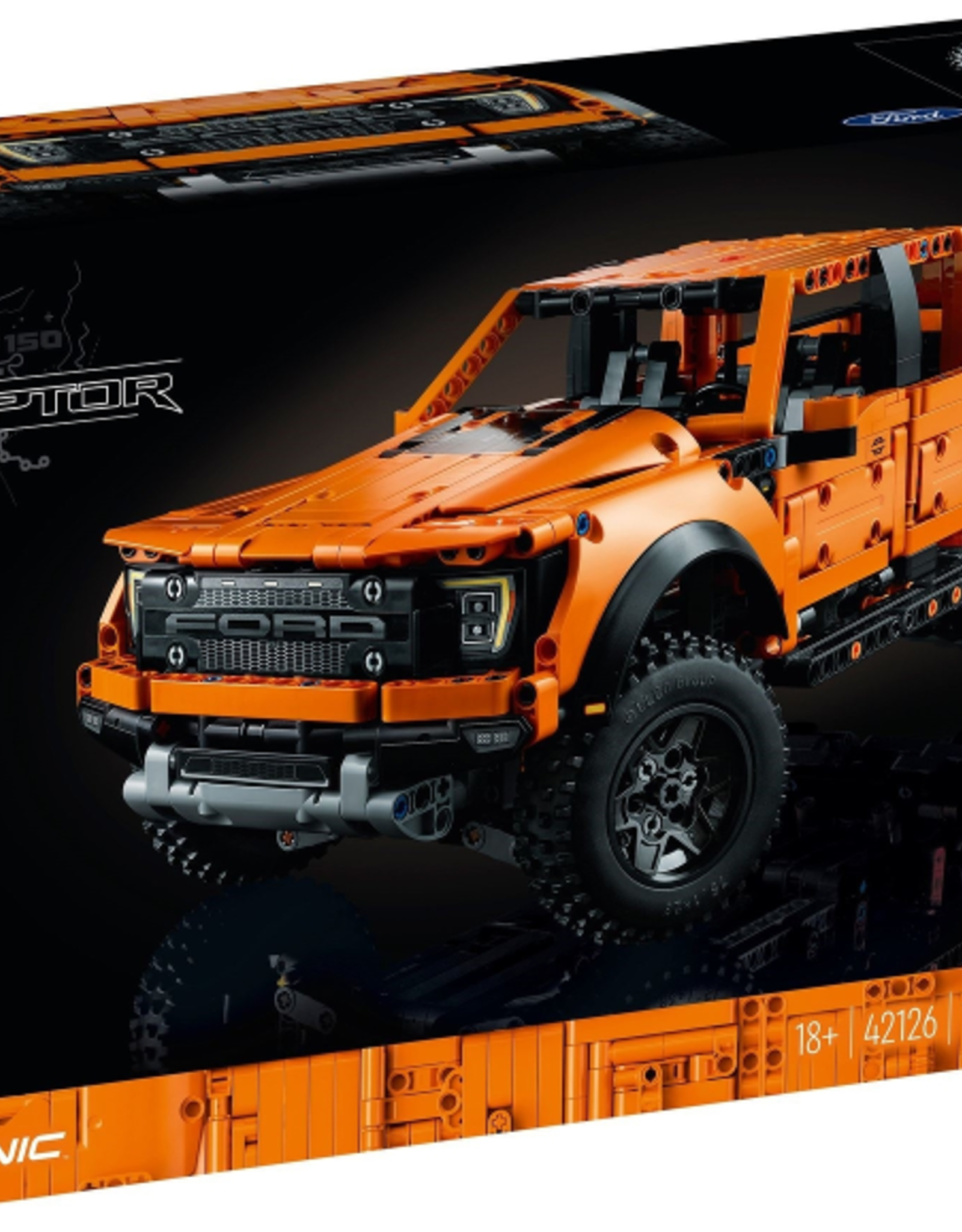 LEGO LEGO 42126 Ford F-150 Raptor TECHNIC Met doos Met Boekje Gebruikt
