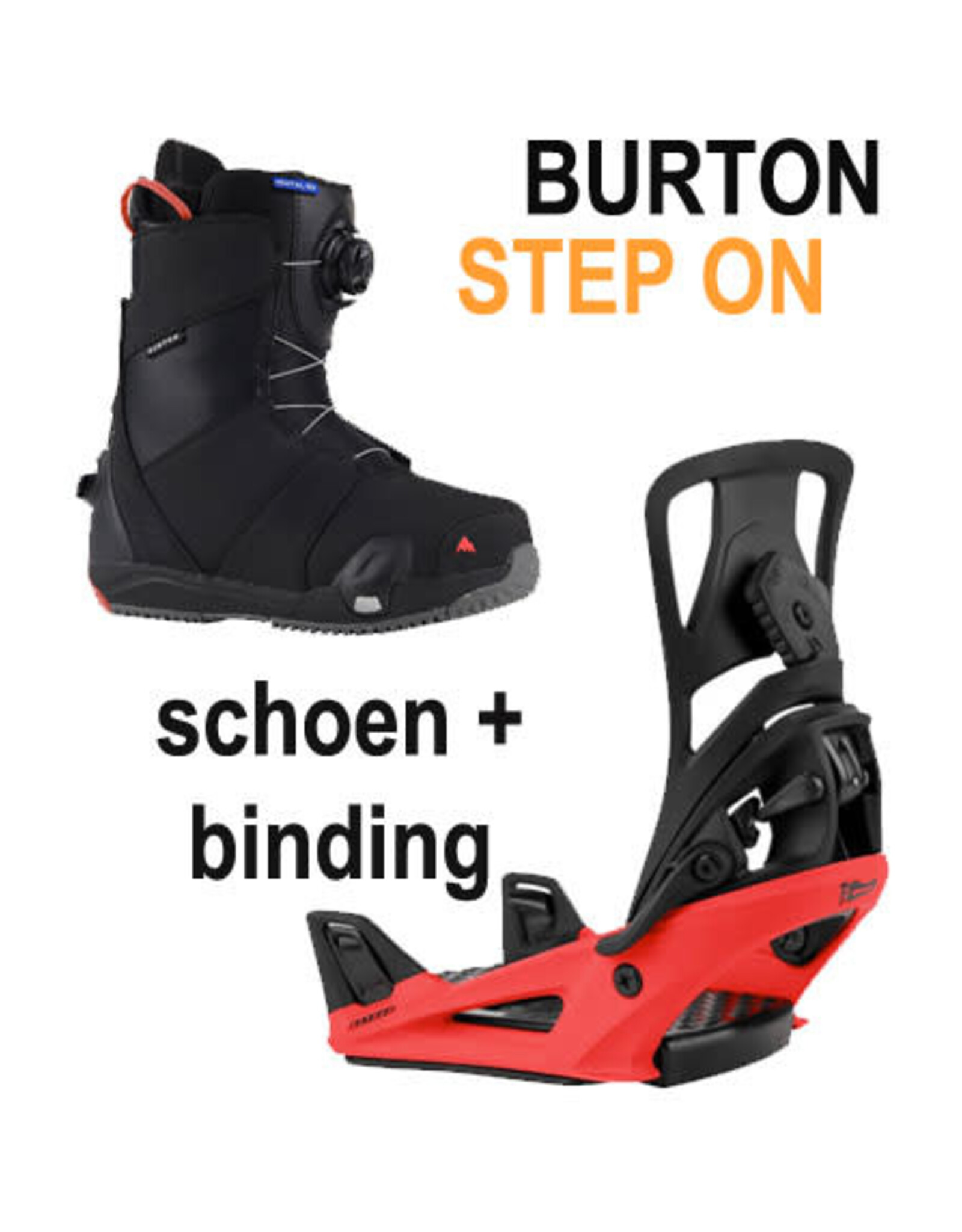 BURTON Snowboardschoenen BURTON STEP ON + Binding - WOMEN 40 (mondo 25)