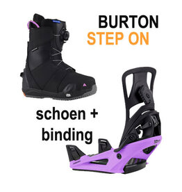 BURTON BURTON STEP ON + Binding - WOMEN 41 (mondo 26)