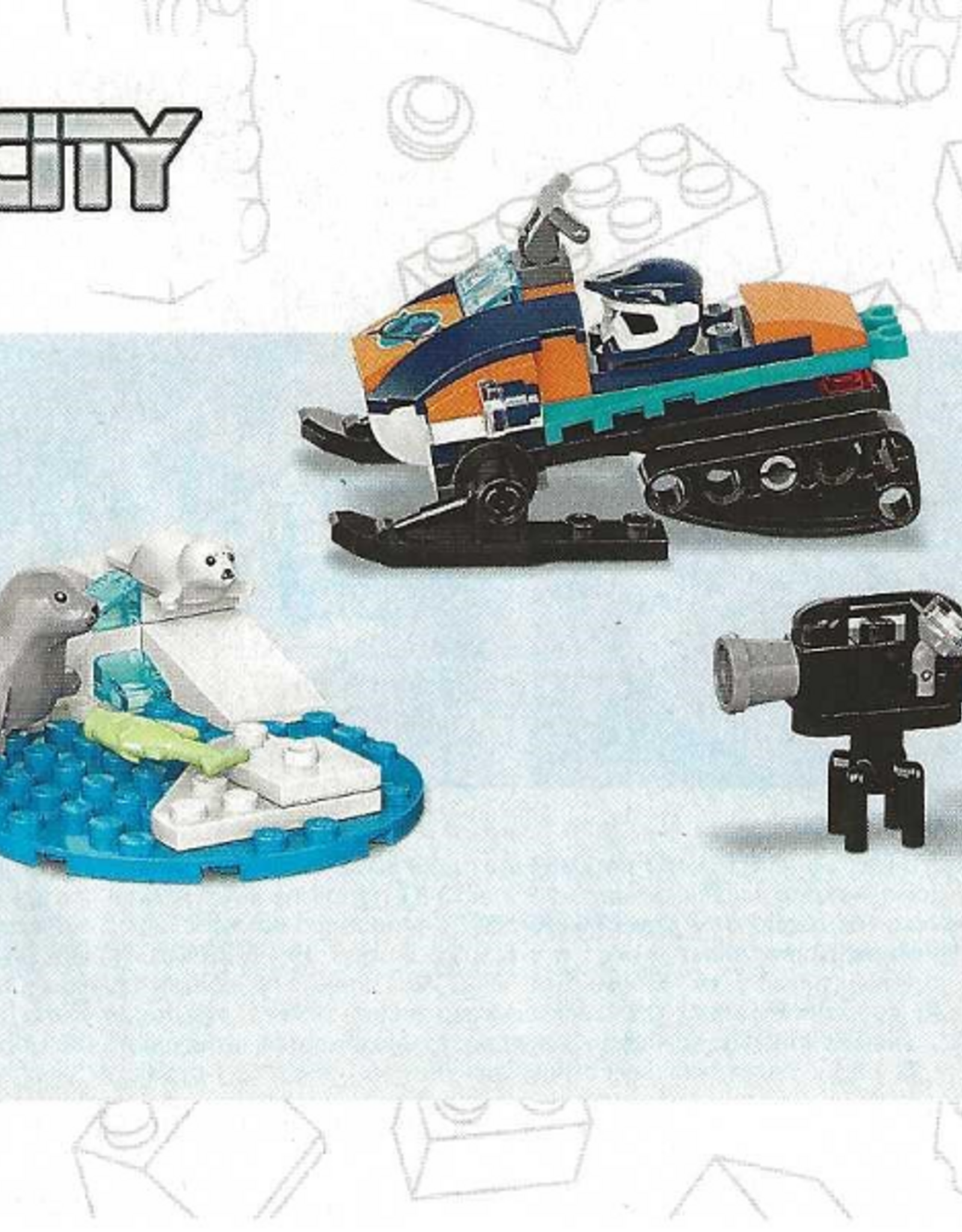 LEGO LEGO 60376 Arctic Explorer Snowmobile CITY