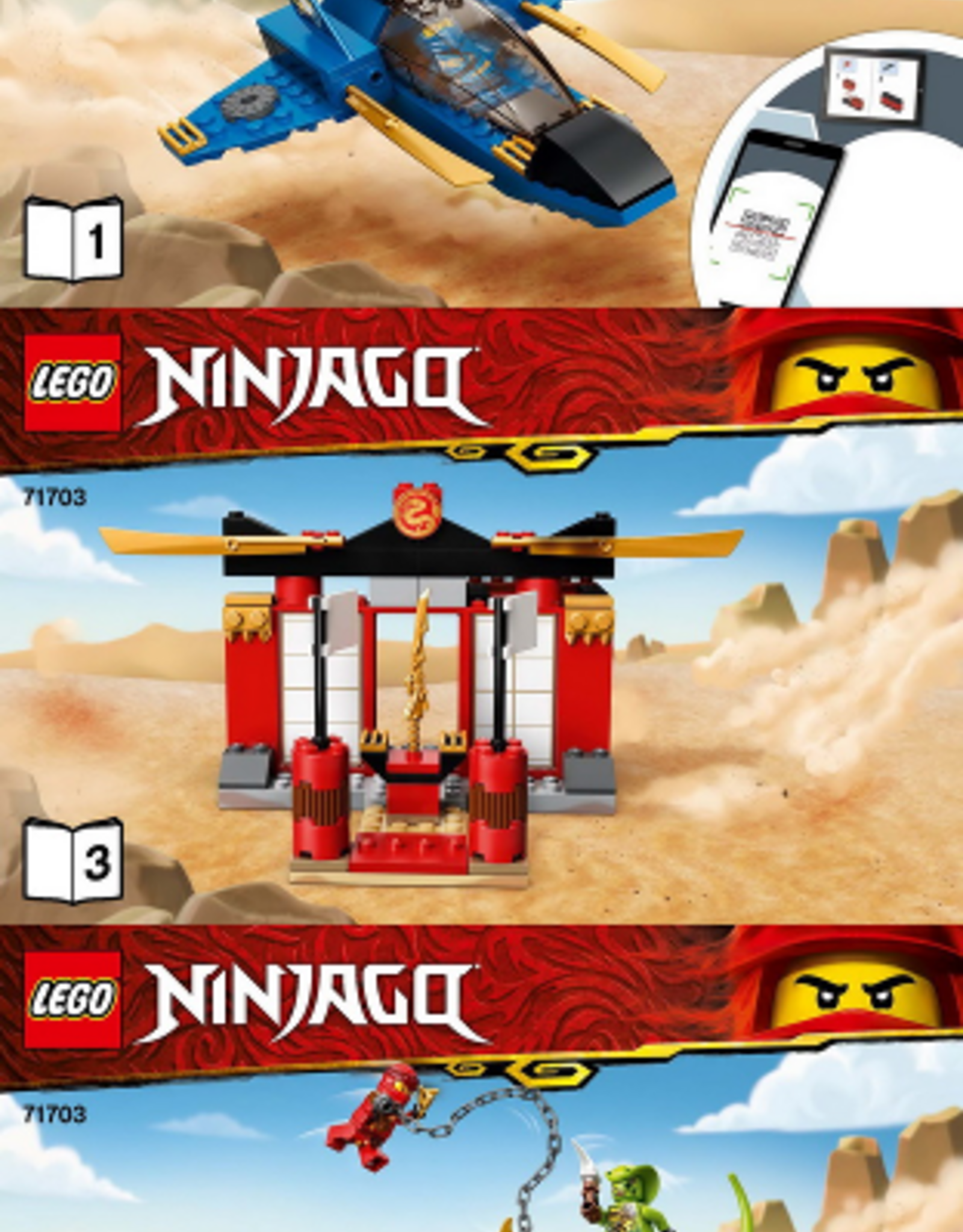 LEGO LEGO 71703 Storm Fighter Battle NINJAGO