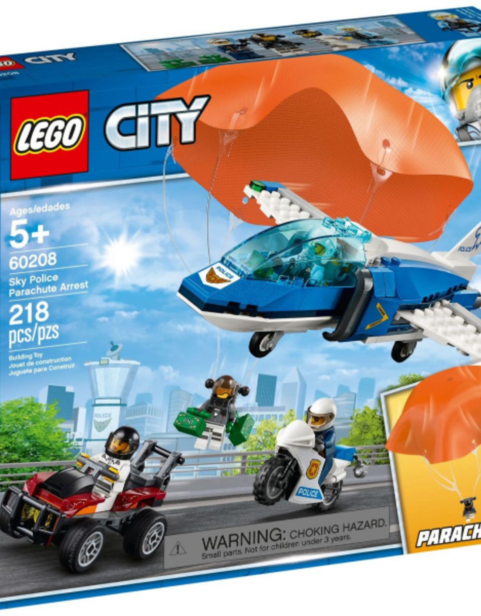 LEGO LEGO 60208 Sky Police Parachute Arrest CITY