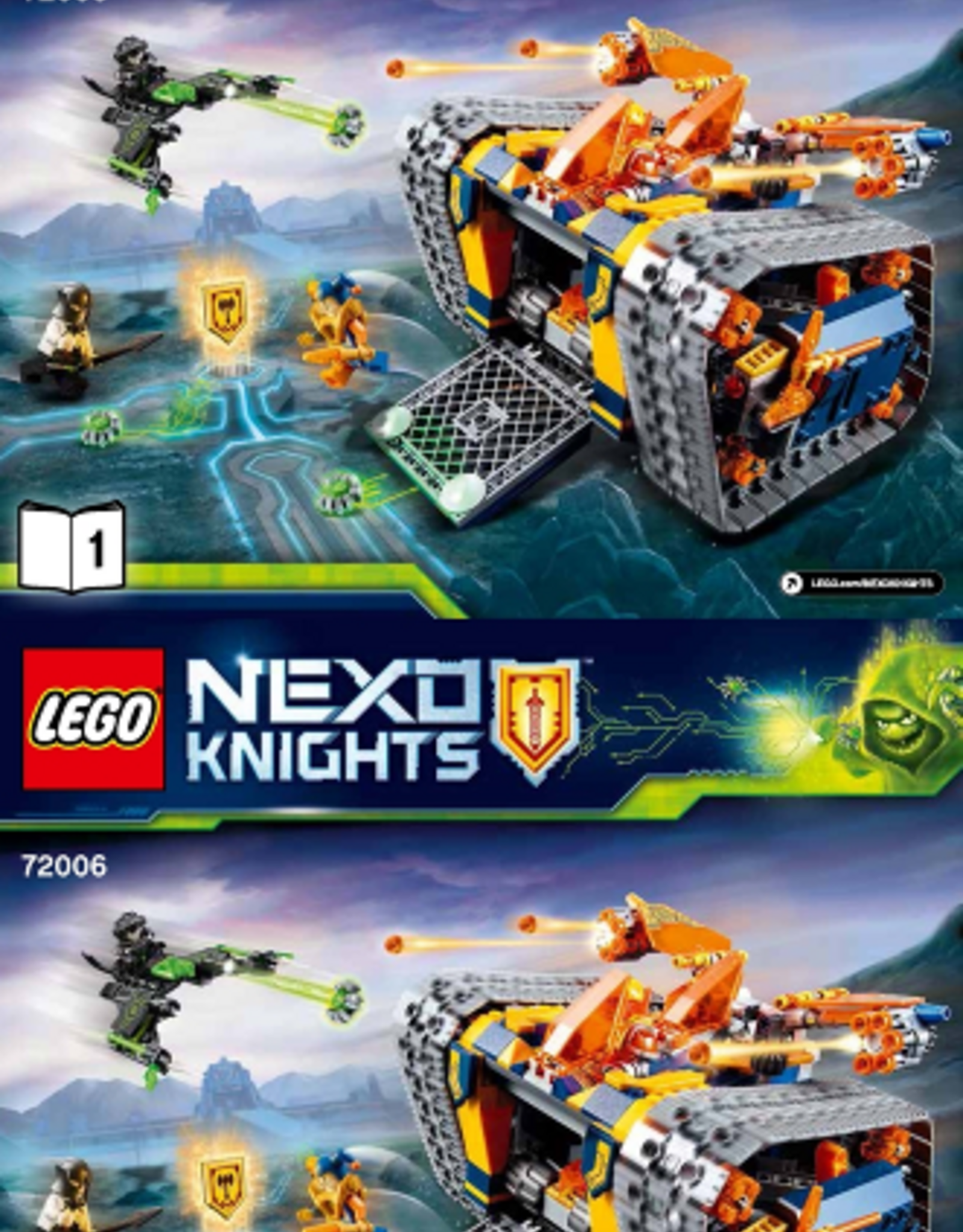 LEGO LEGO 72006 Axl's Rolling Arsenal NEXO KNIGHTS