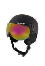 SINNER Helm Sinner Typhoon Visor Mat Black-RD